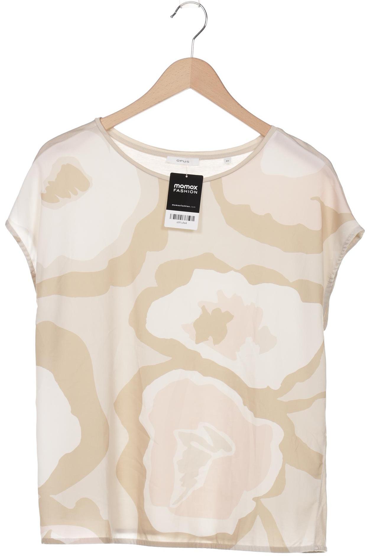 

Opus Damen T-Shirt, beige, Gr. 40