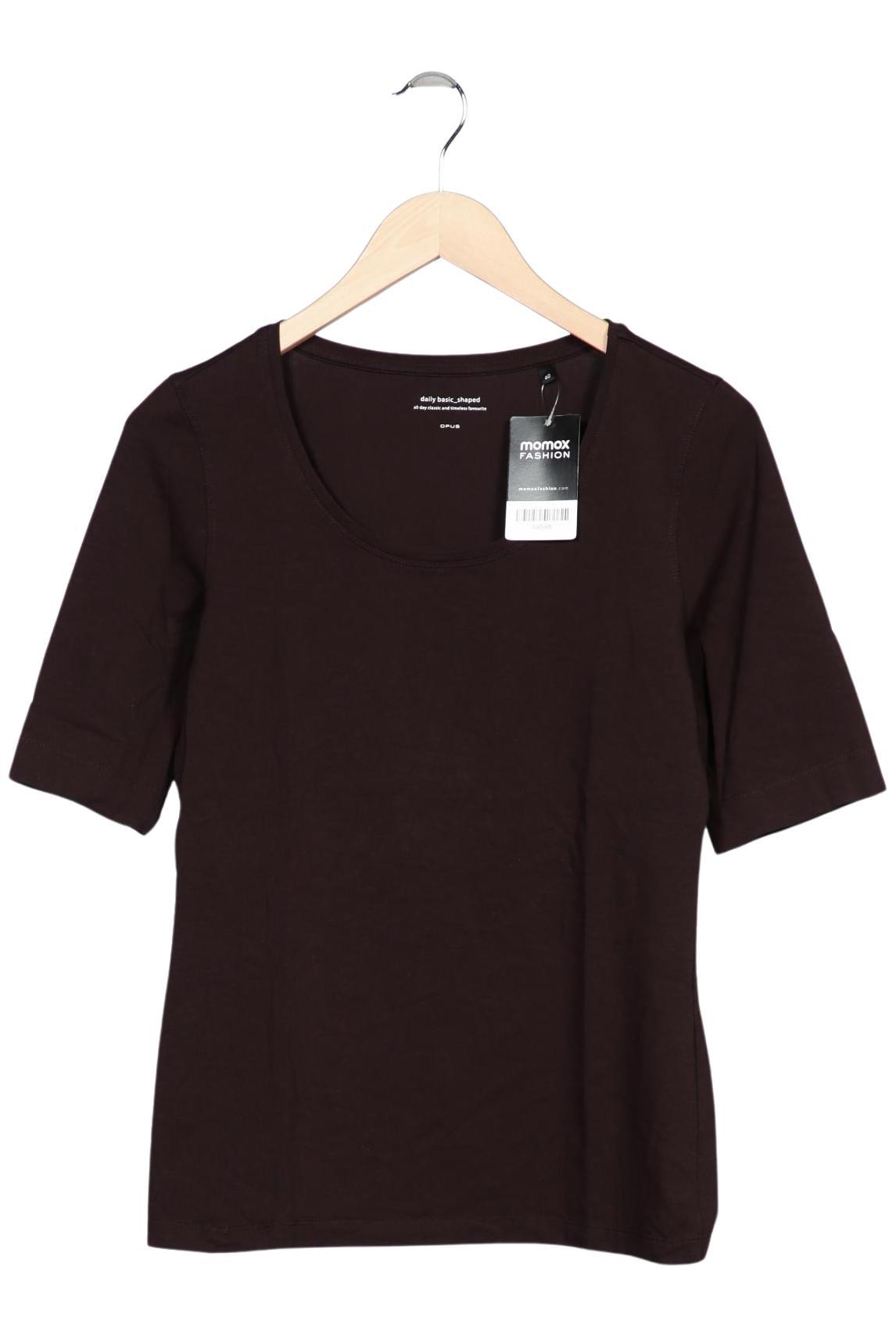 

Opus Damen T-Shirt, braun, Gr. 40