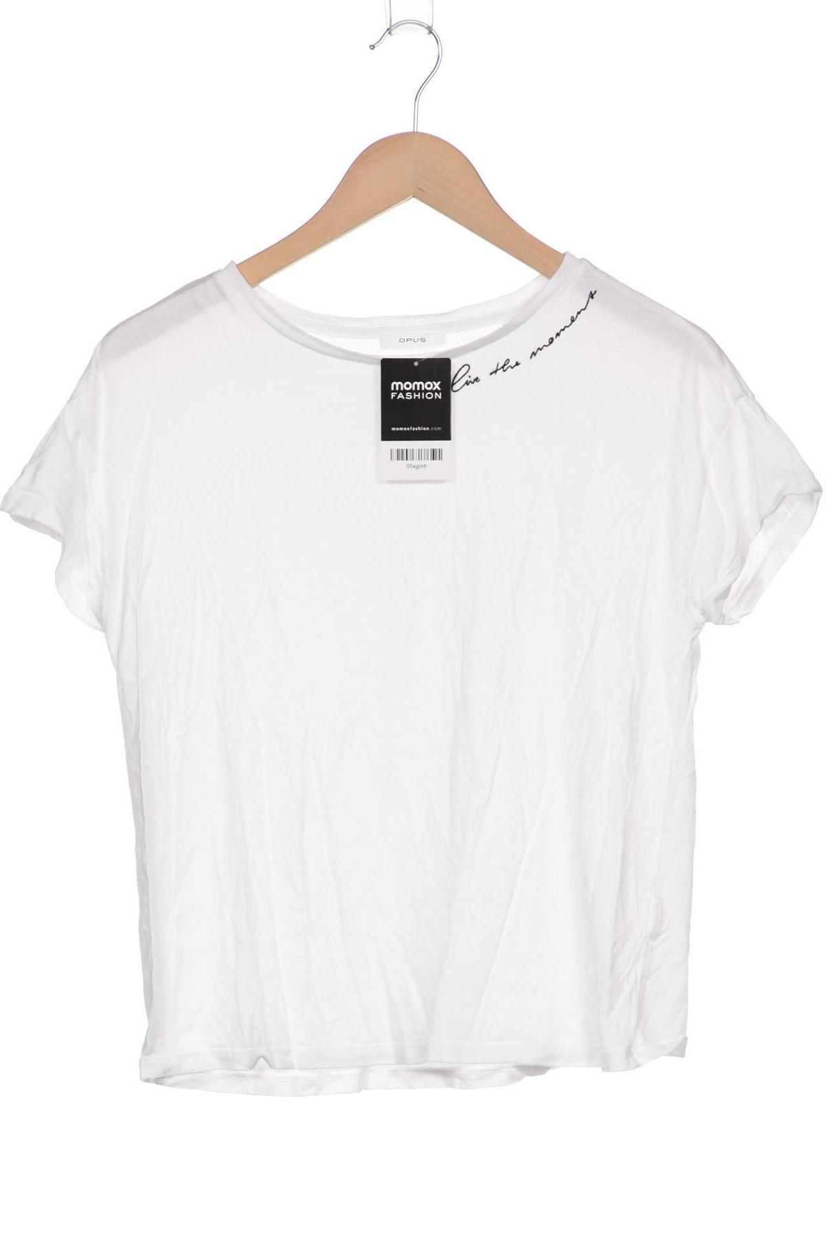

Opus Damen T-Shirt, weiß, Gr. 38
