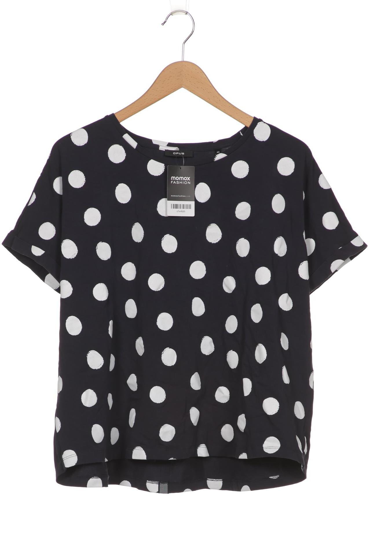 

Opus Damen T-Shirt, marineblau