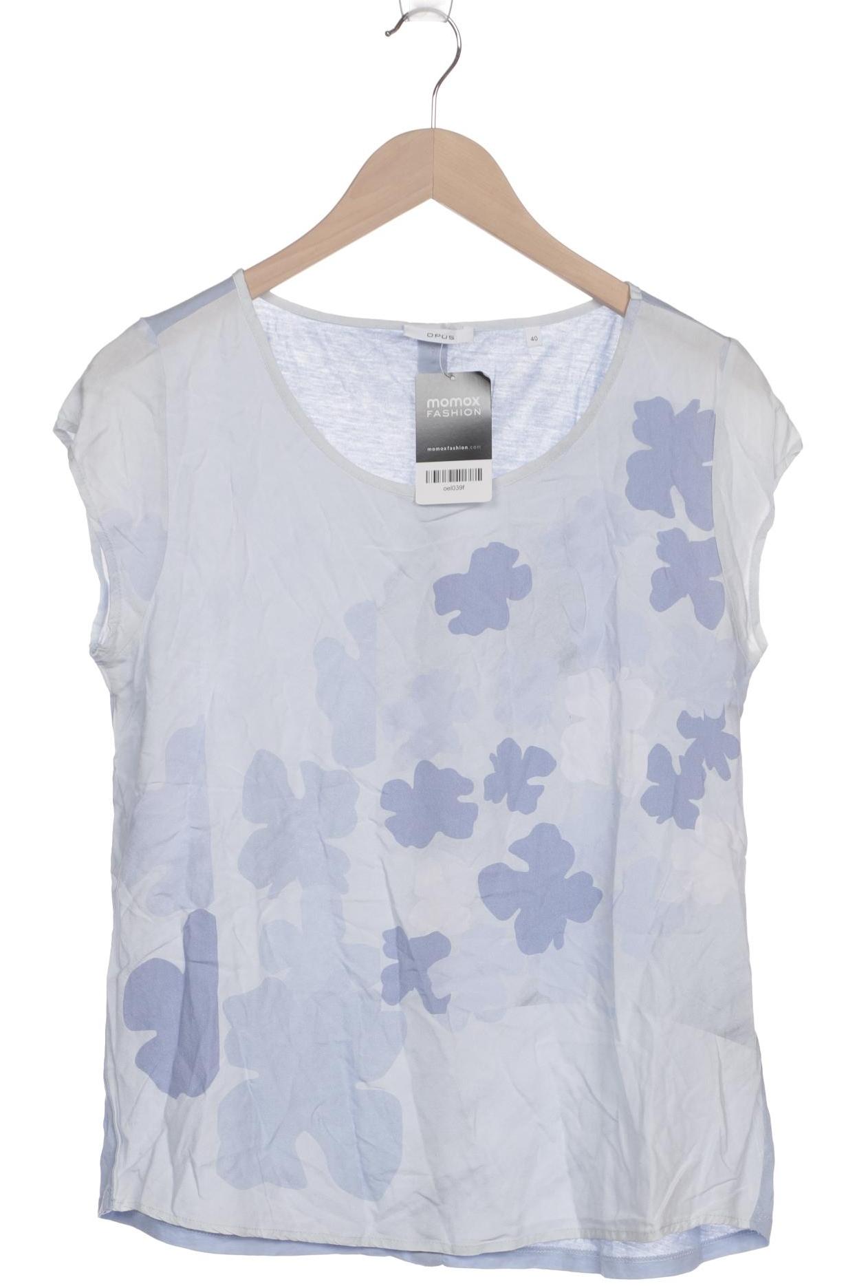 

Opus Damen T-Shirt, blau, Gr. 40