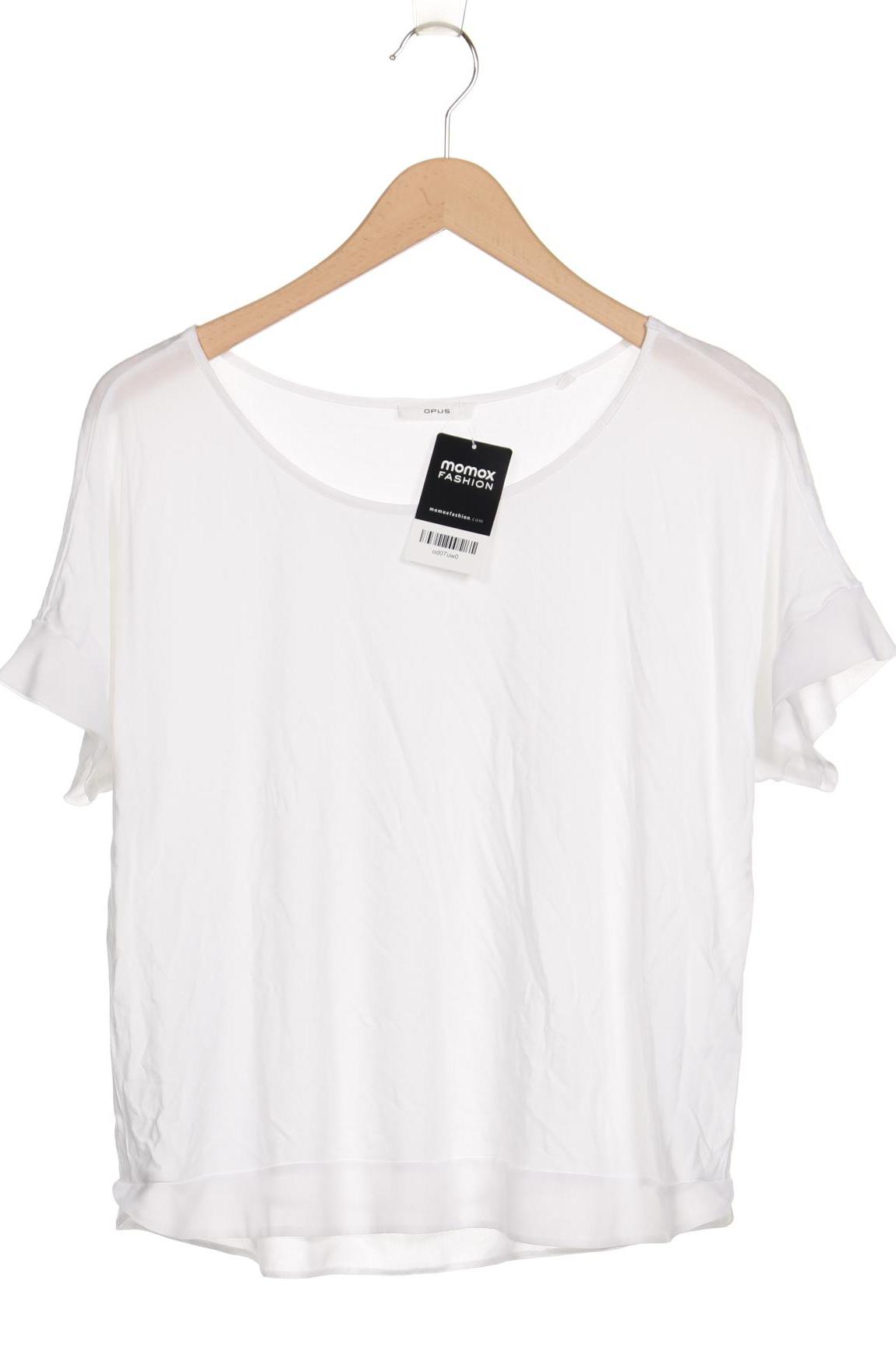 

Opus Damen T-Shirt, weiß, Gr. 40