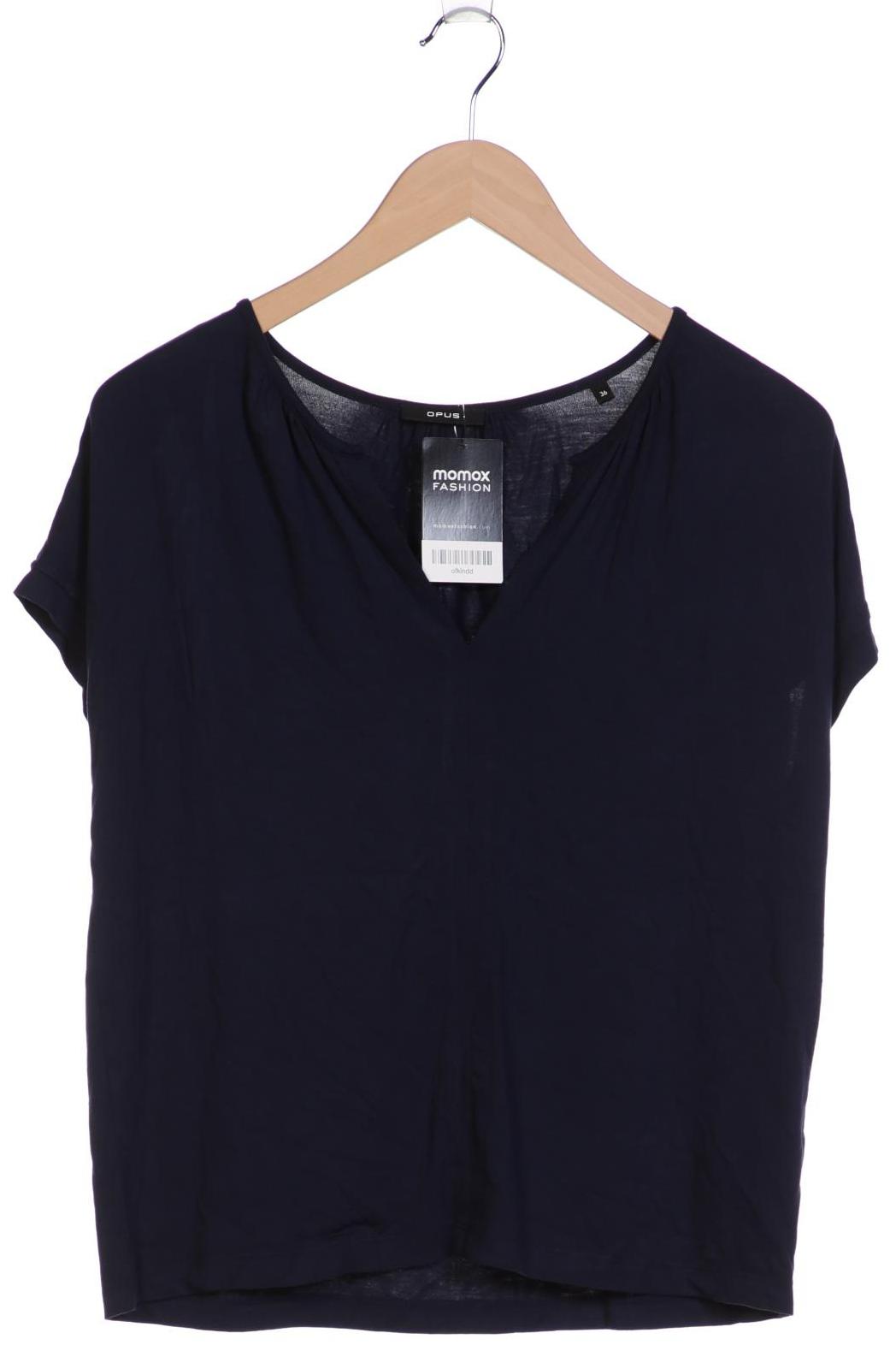 

Opus Damen T-Shirt, marineblau, Gr. 36