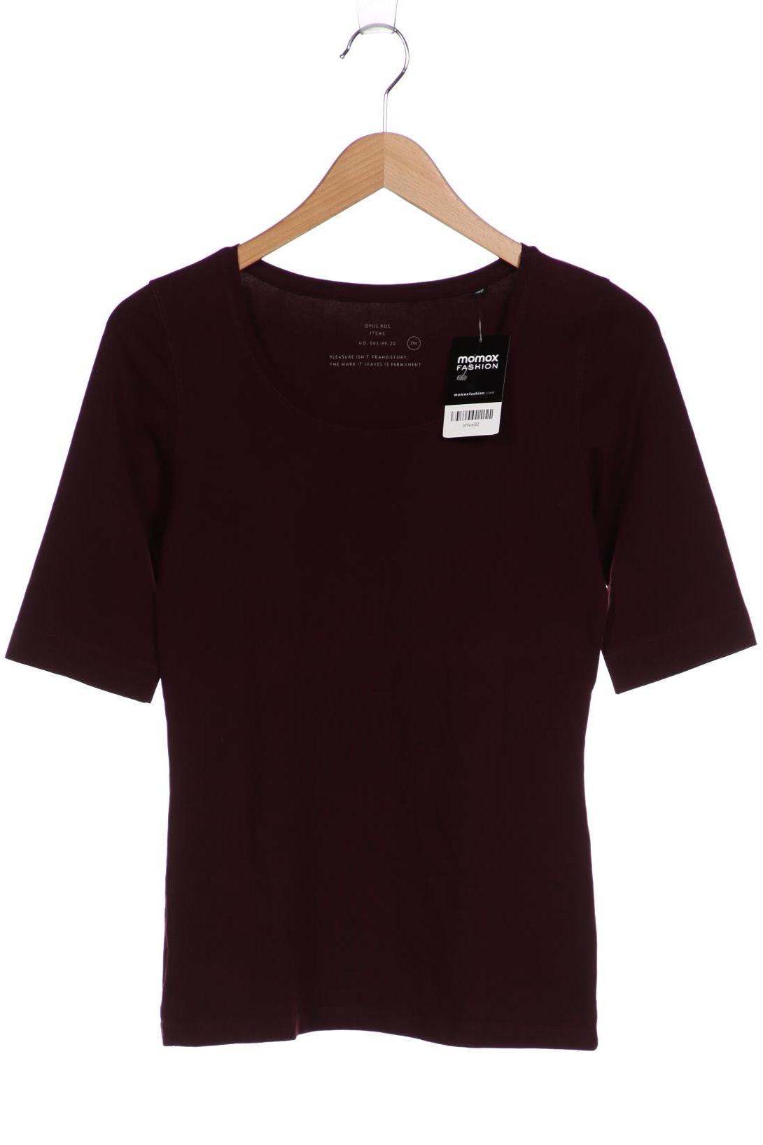 

Opus Damen T-Shirt, bordeaux, Gr. 38