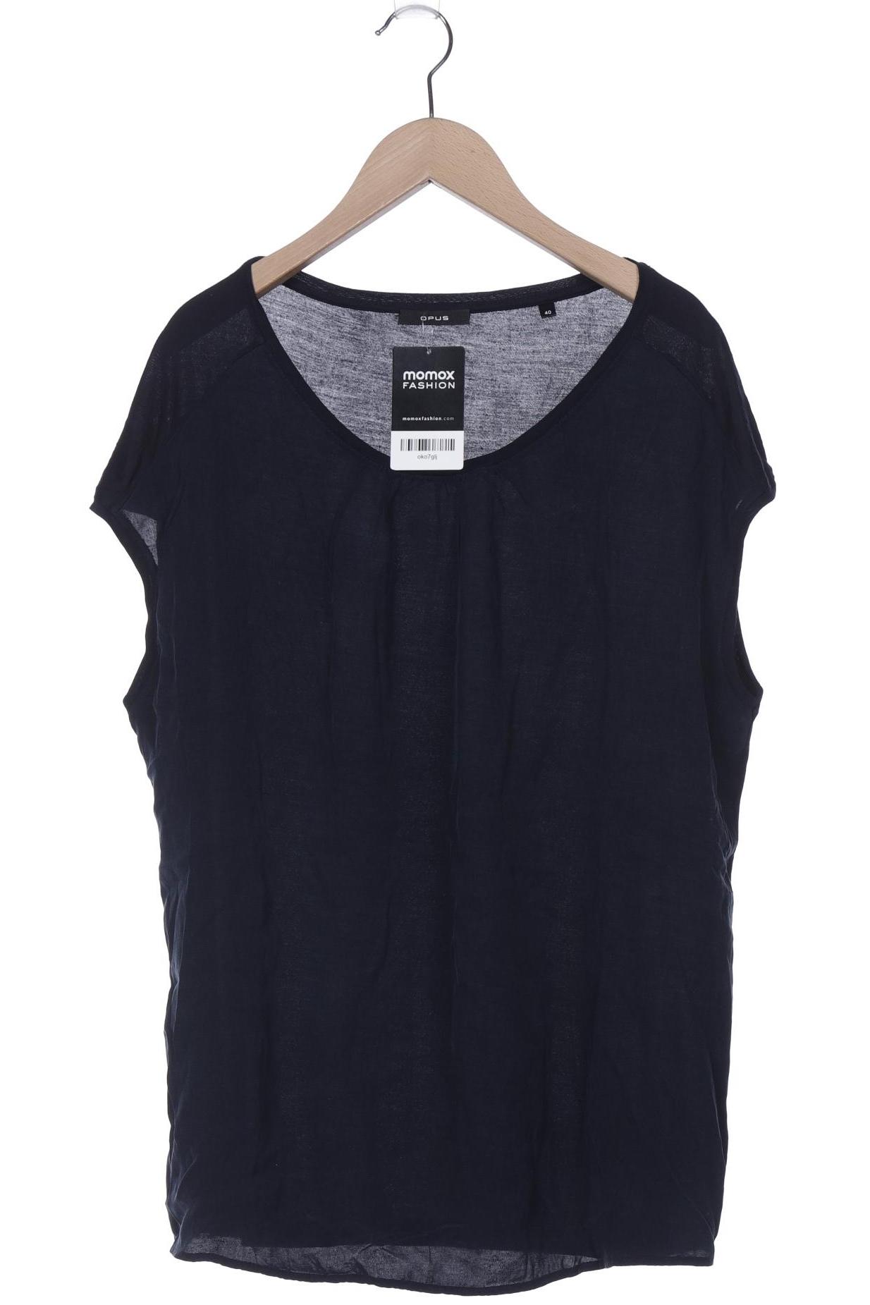 

Opus Damen T-Shirt, marineblau, Gr. 40