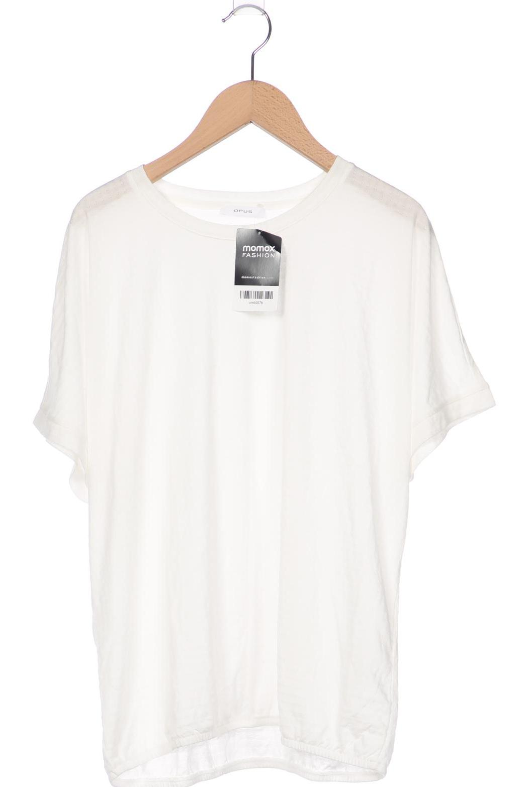 

Opus Damen T-Shirt, weiß, Gr. 42