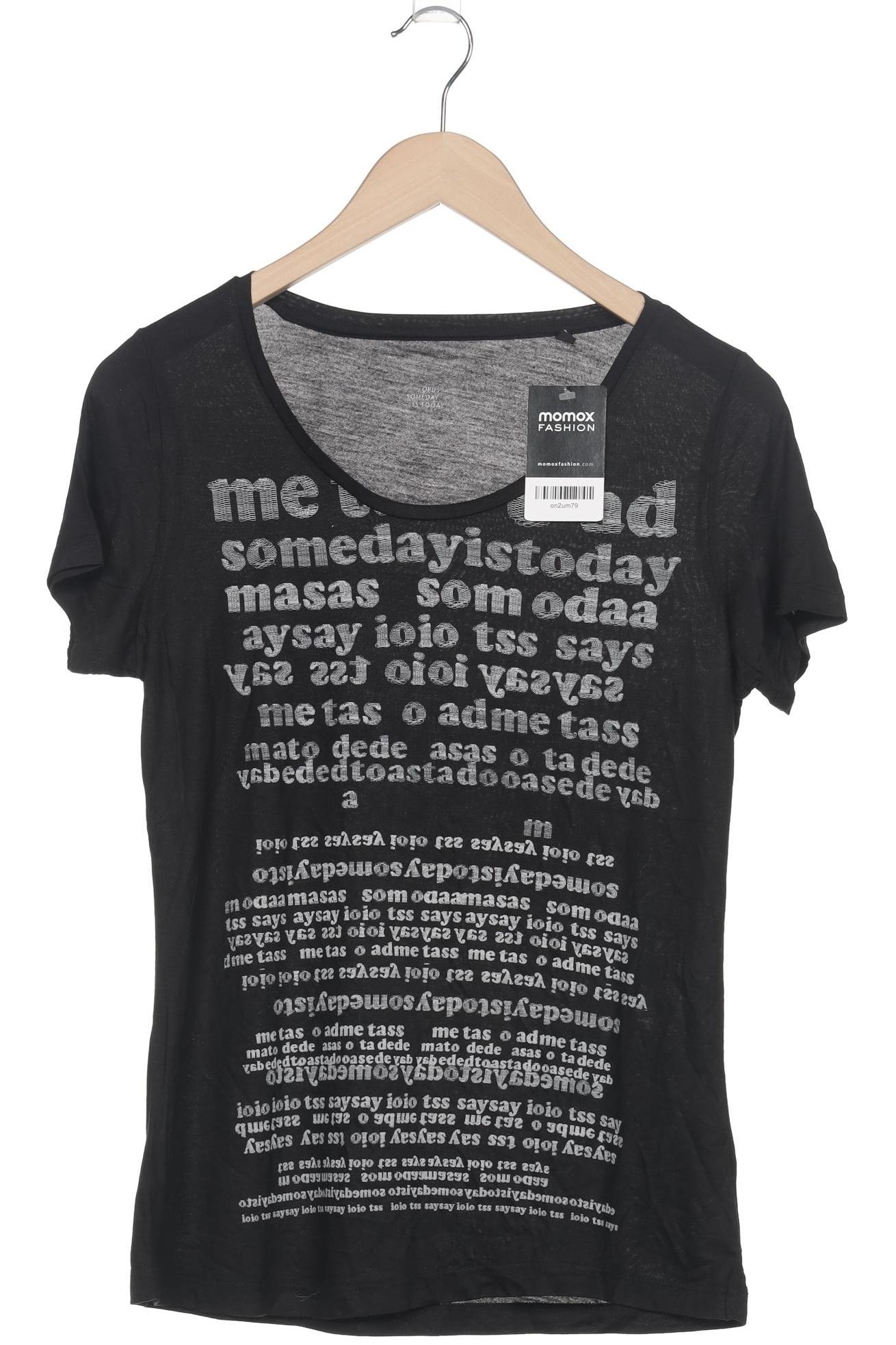 

Opus Damen T-Shirt, schwarz, Gr. 36