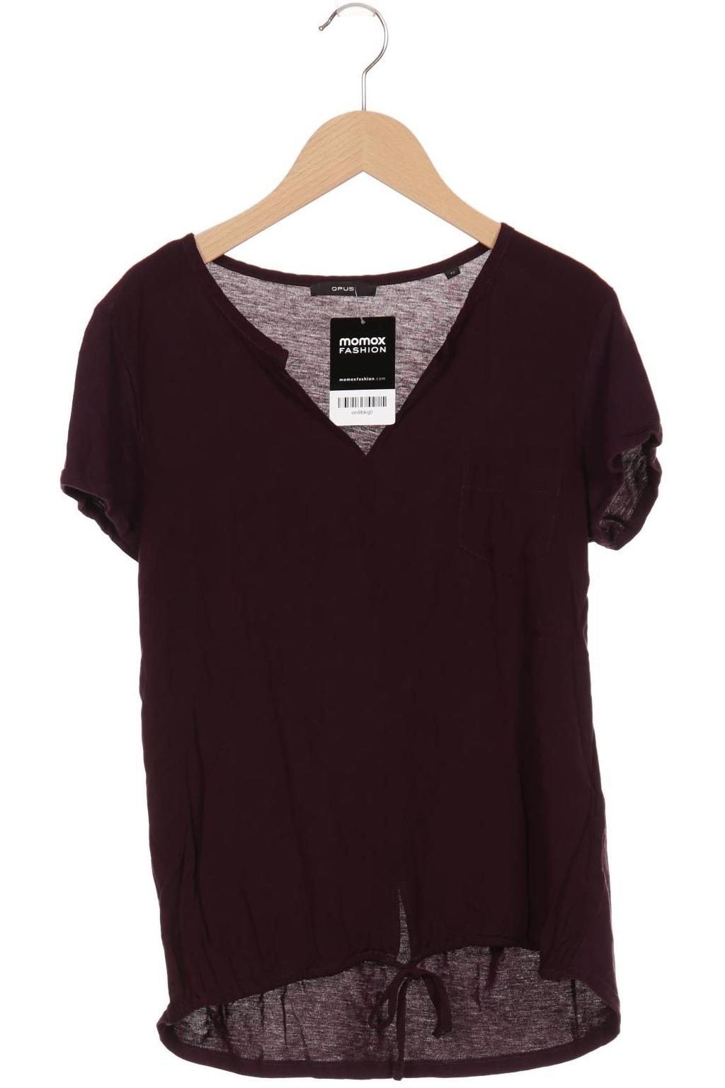 

Opus Damen T-Shirt, bordeaux, Gr. 36