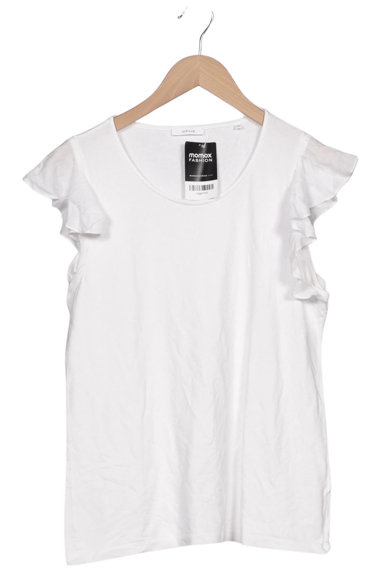 

Opus Damen T-Shirt, weiß, Gr. 40