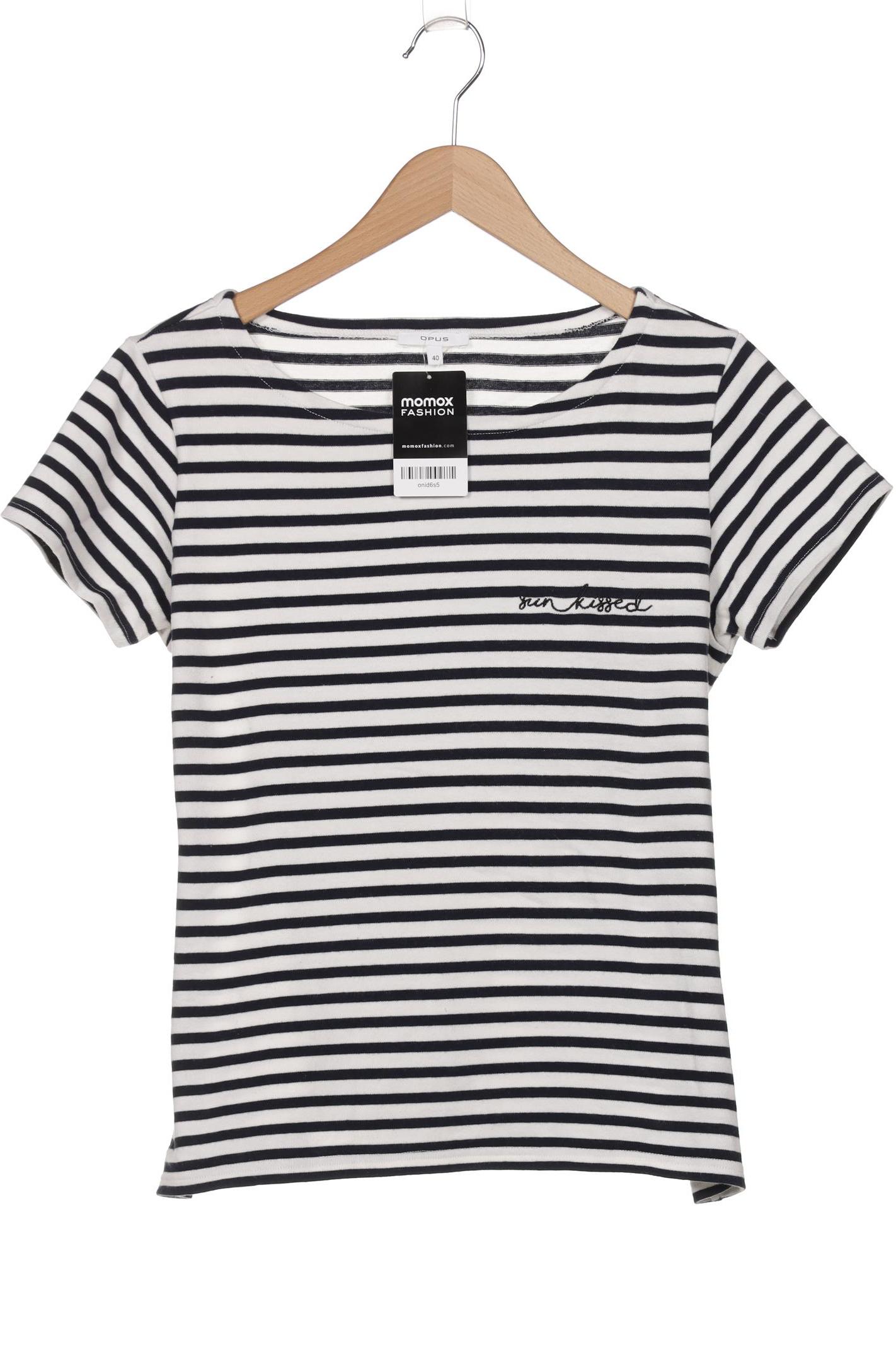 

Opus Damen T-Shirt, weiß, Gr. 40