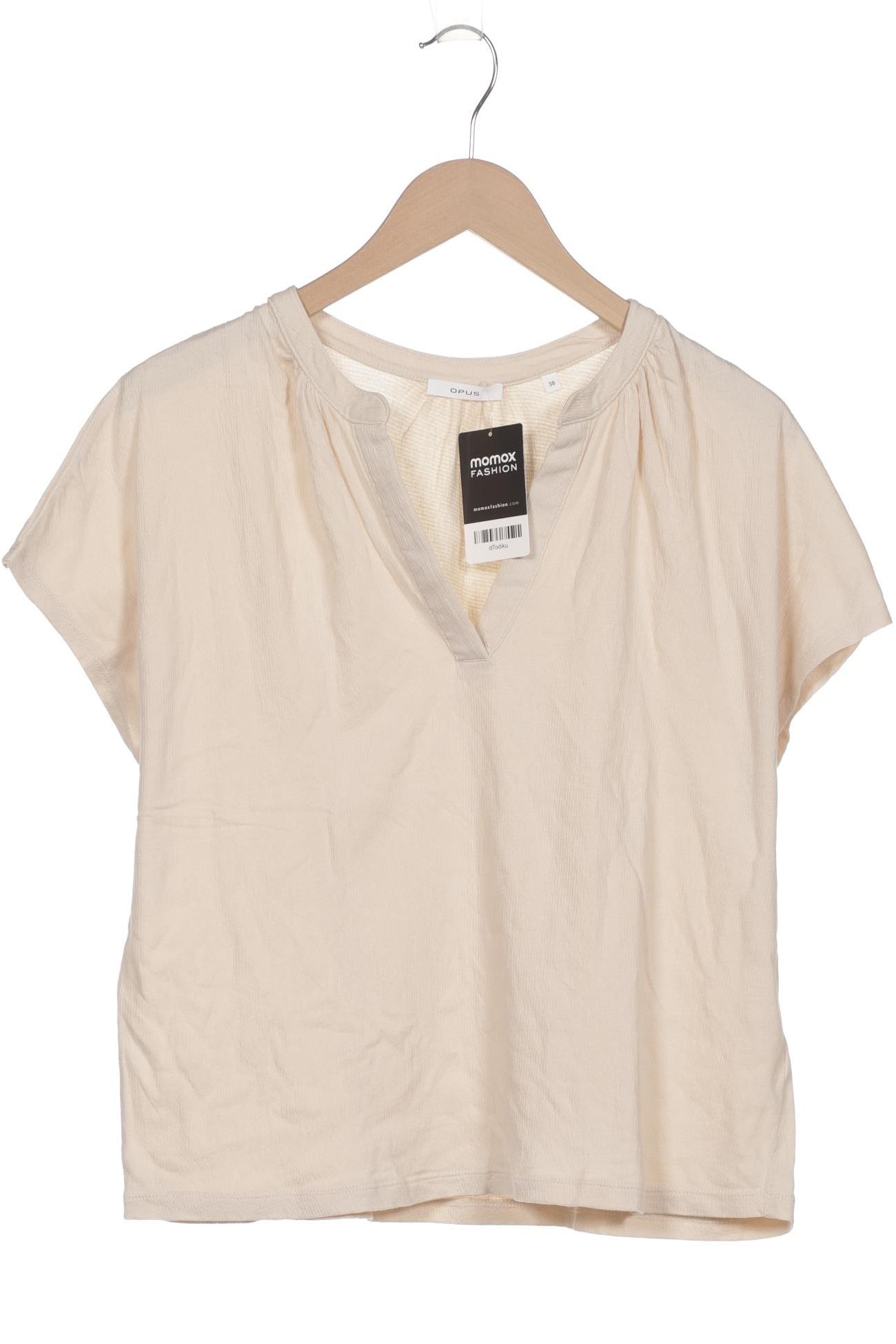 

Opus Damen T-Shirt, cremeweiß, Gr. 38