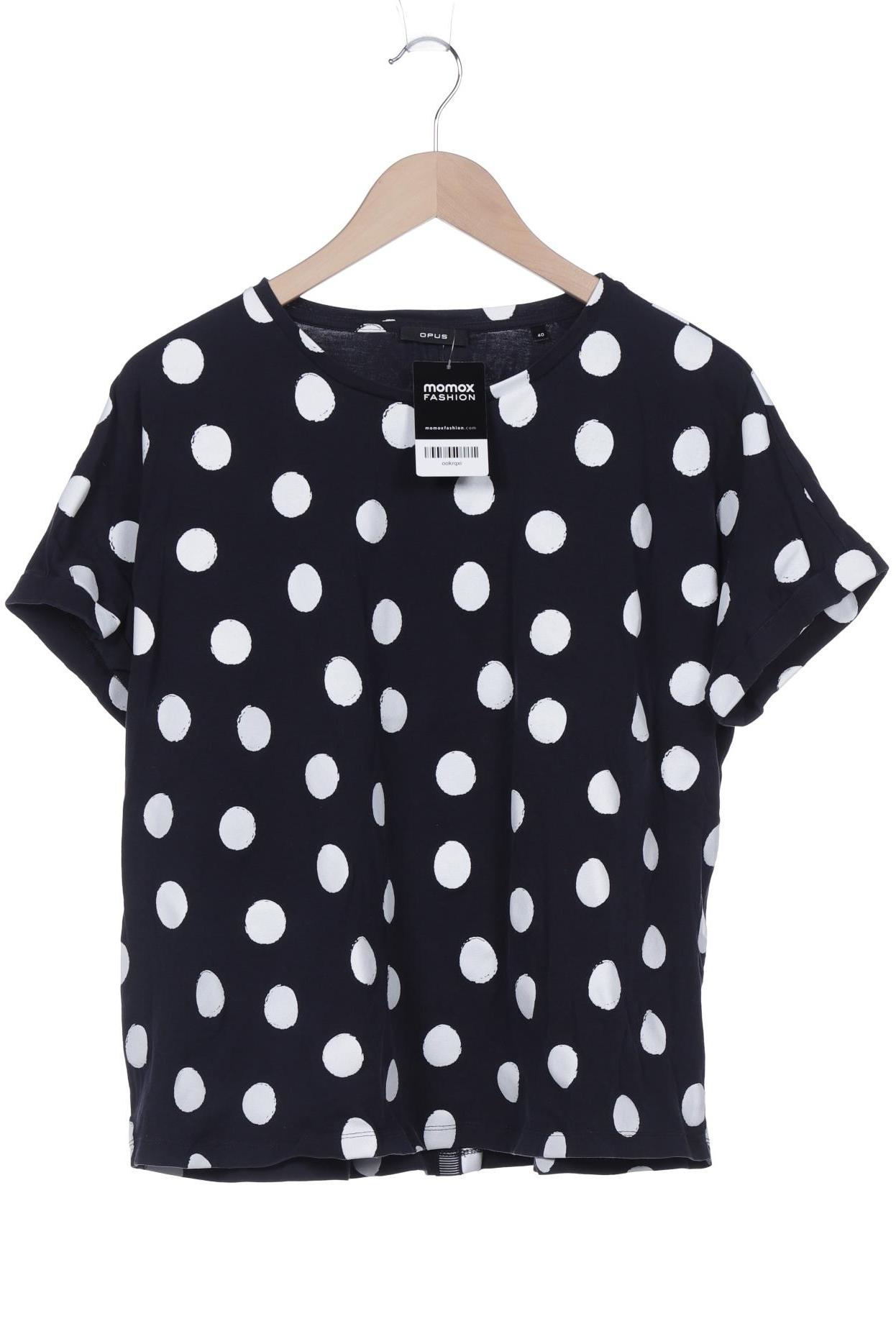 

Opus Damen T-Shirt, marineblau, Gr. 40