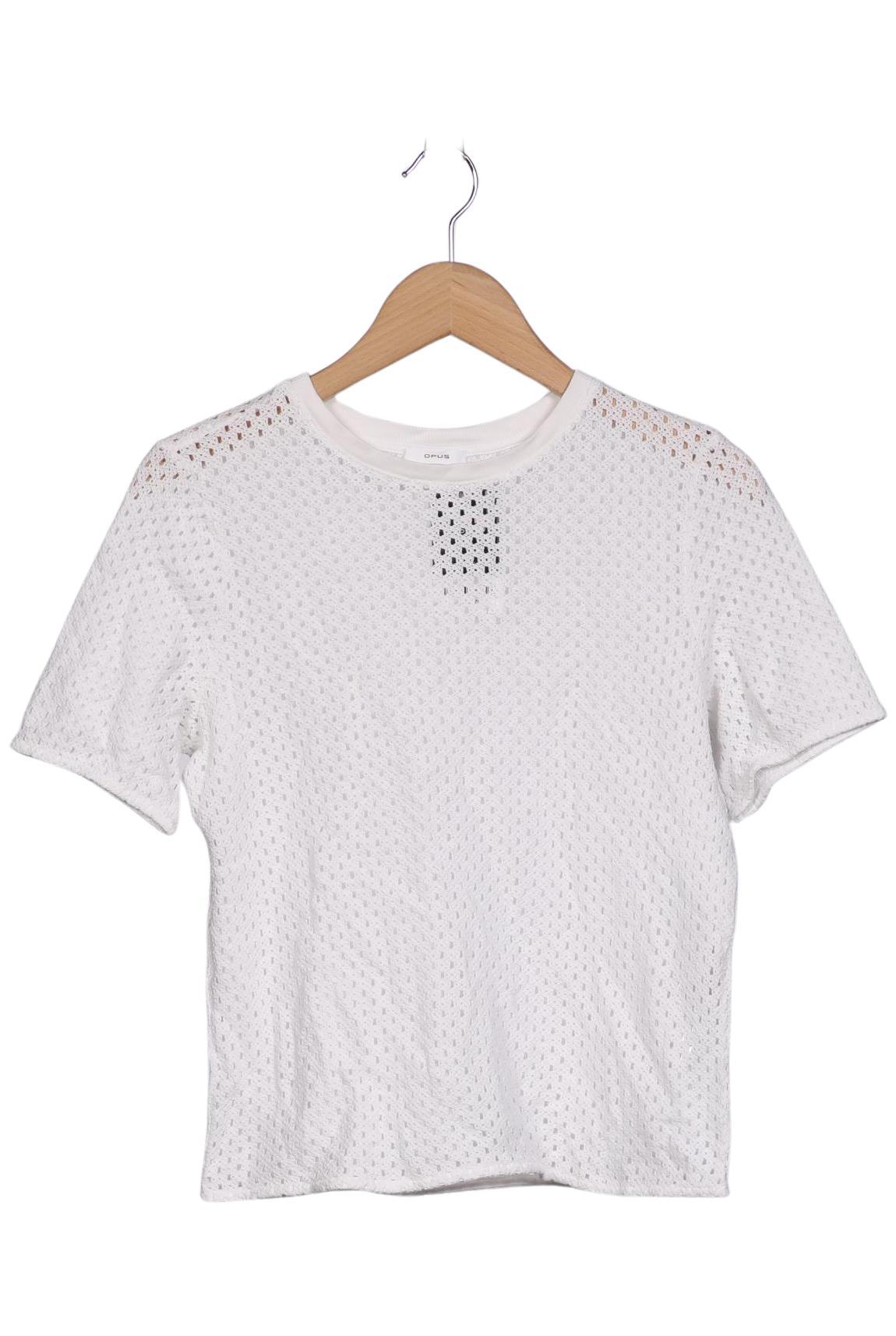 

Opus Damen T-Shirt, weiß, Gr. 36