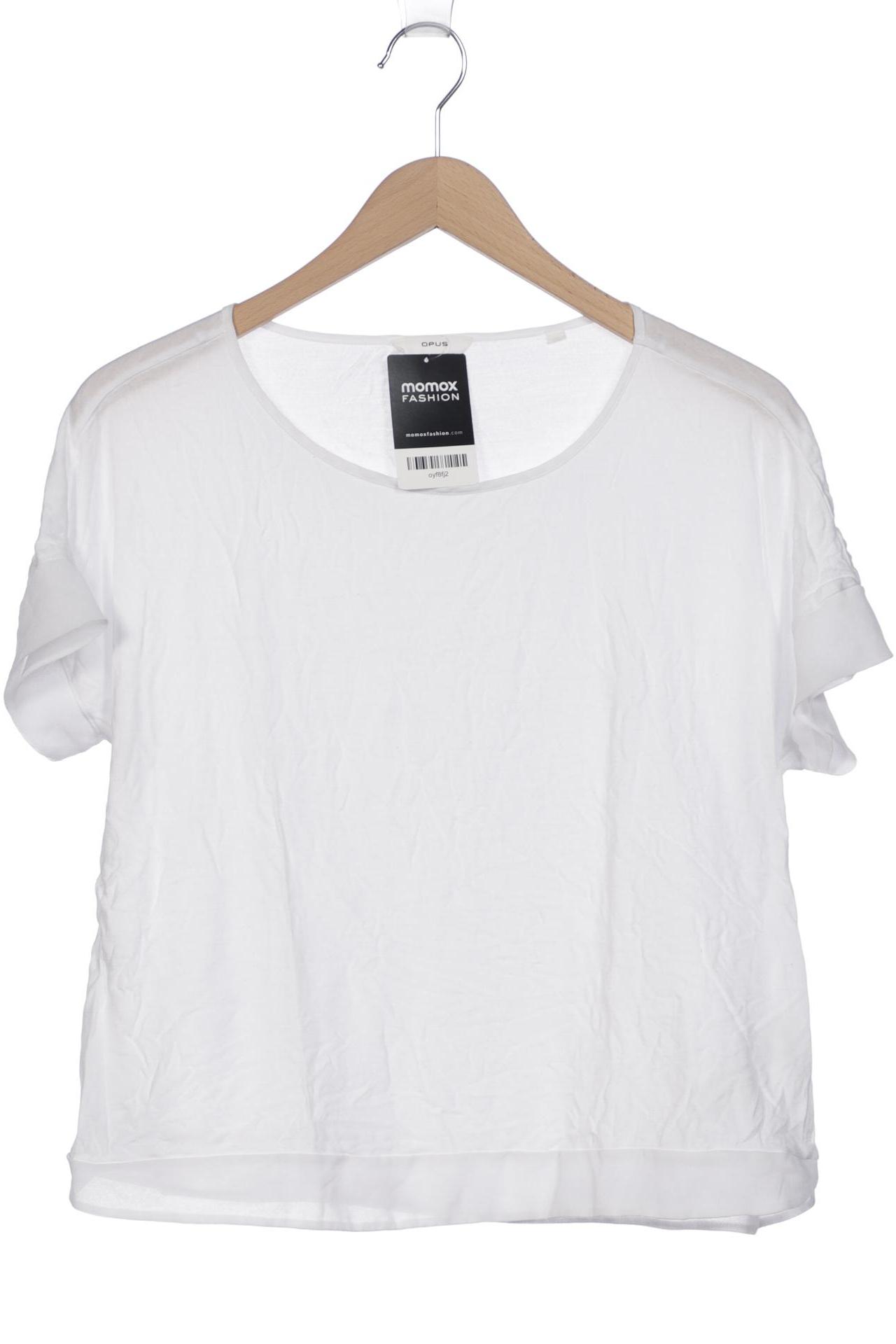 

Opus Damen T-Shirt, weiß, Gr. 38