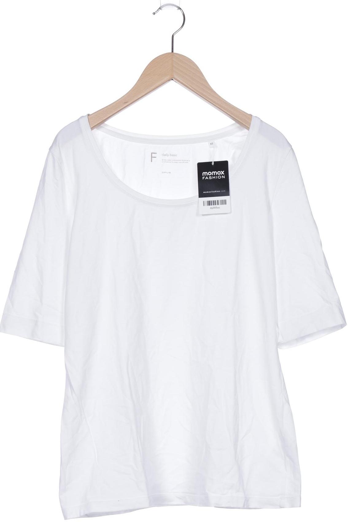 

Opus Damen T-Shirt, weiß, Gr. 42