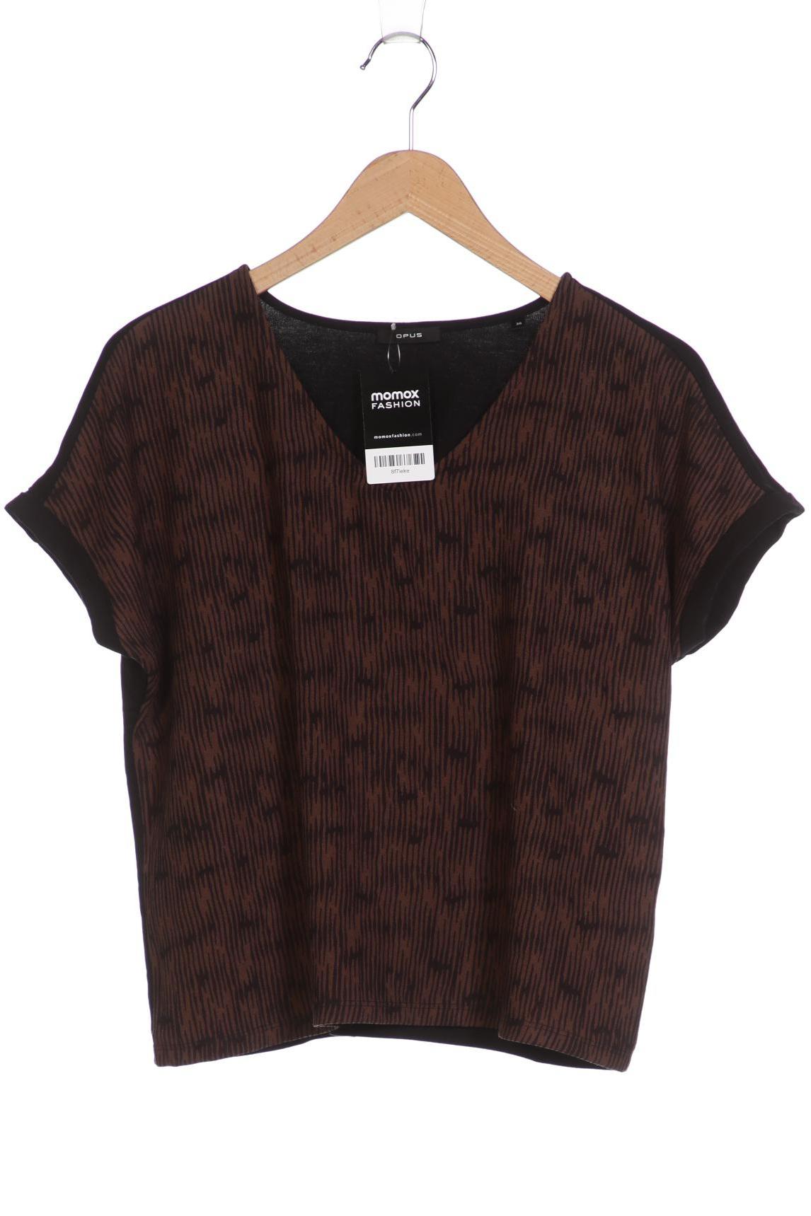 

Opus Damen T-Shirt, braun, Gr. 36