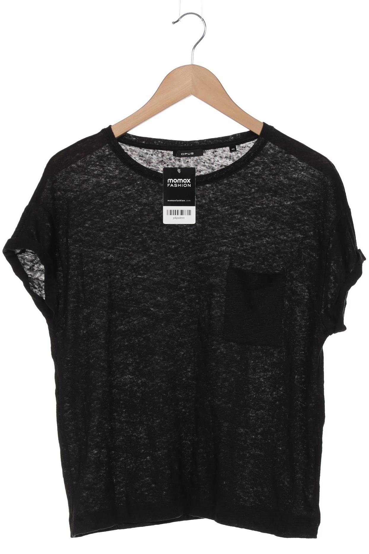 

Opus Damen T-Shirt, schwarz, Gr. 40