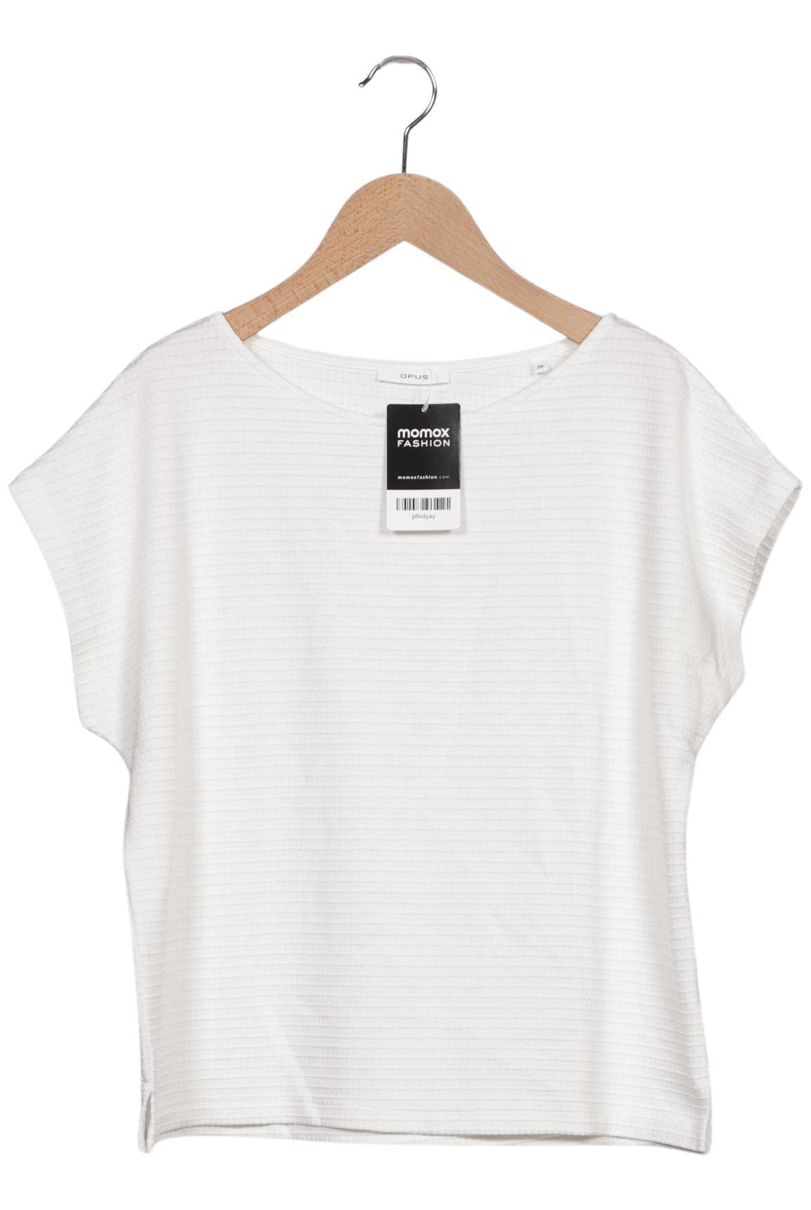 

Opus Damen T-Shirt, weiß, Gr. 38
