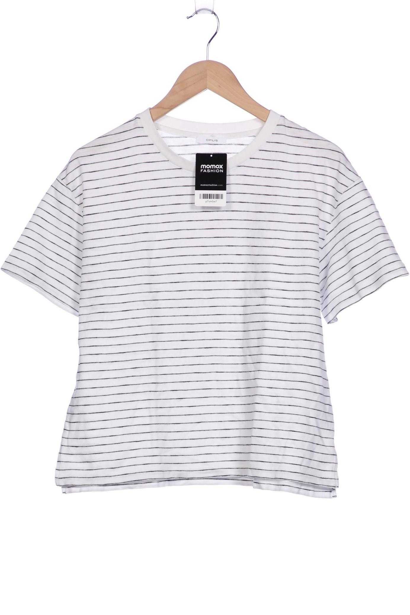 

Opus Damen T-Shirt, weiß, Gr. 40