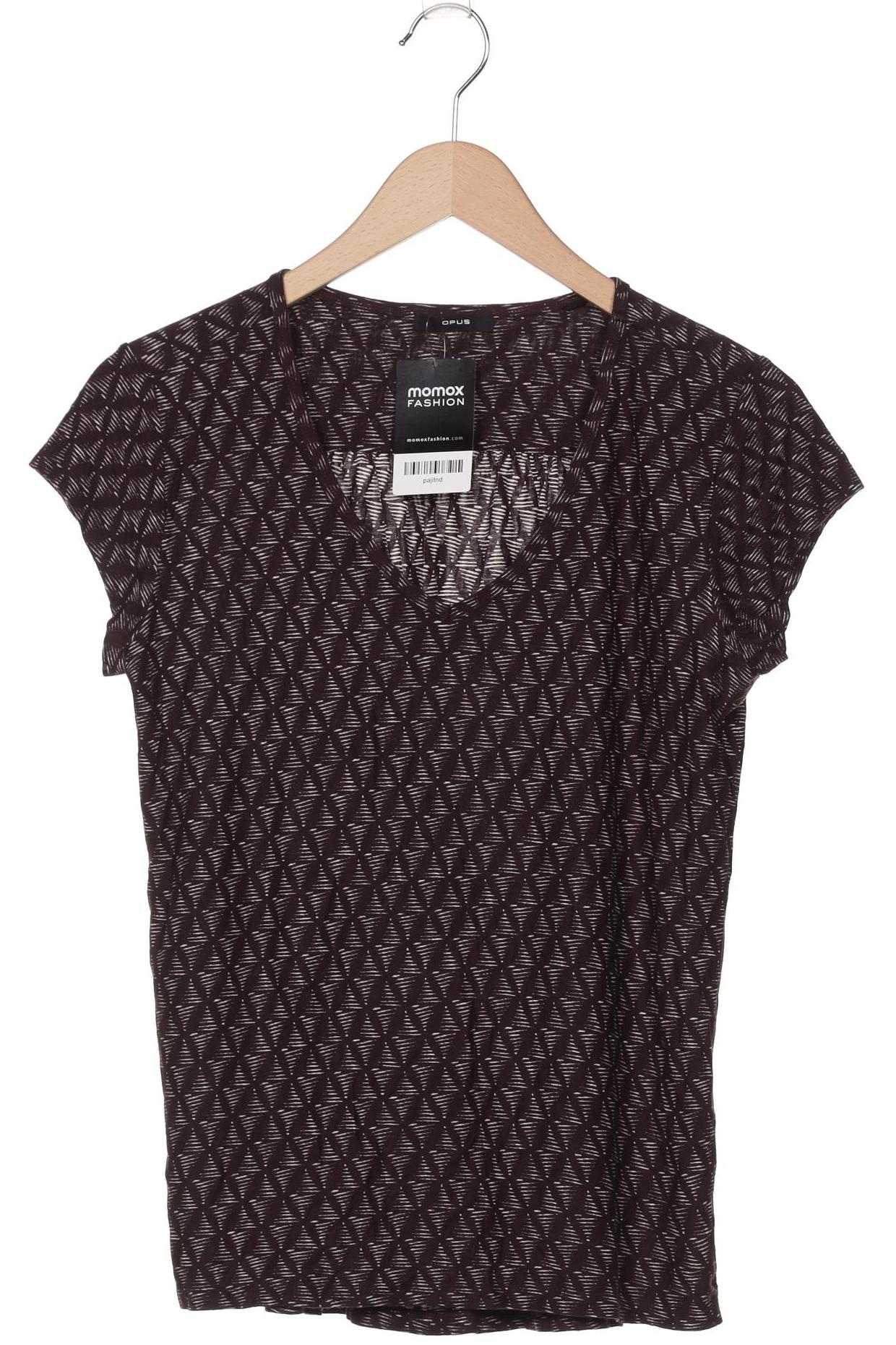 

Opus Damen T-Shirt, bordeaux, Gr. 36