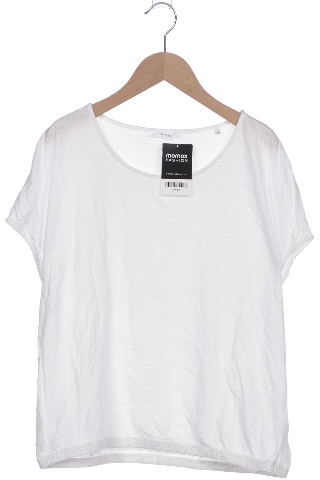 

Opus Damen T-Shirt, weiß, Gr. 42