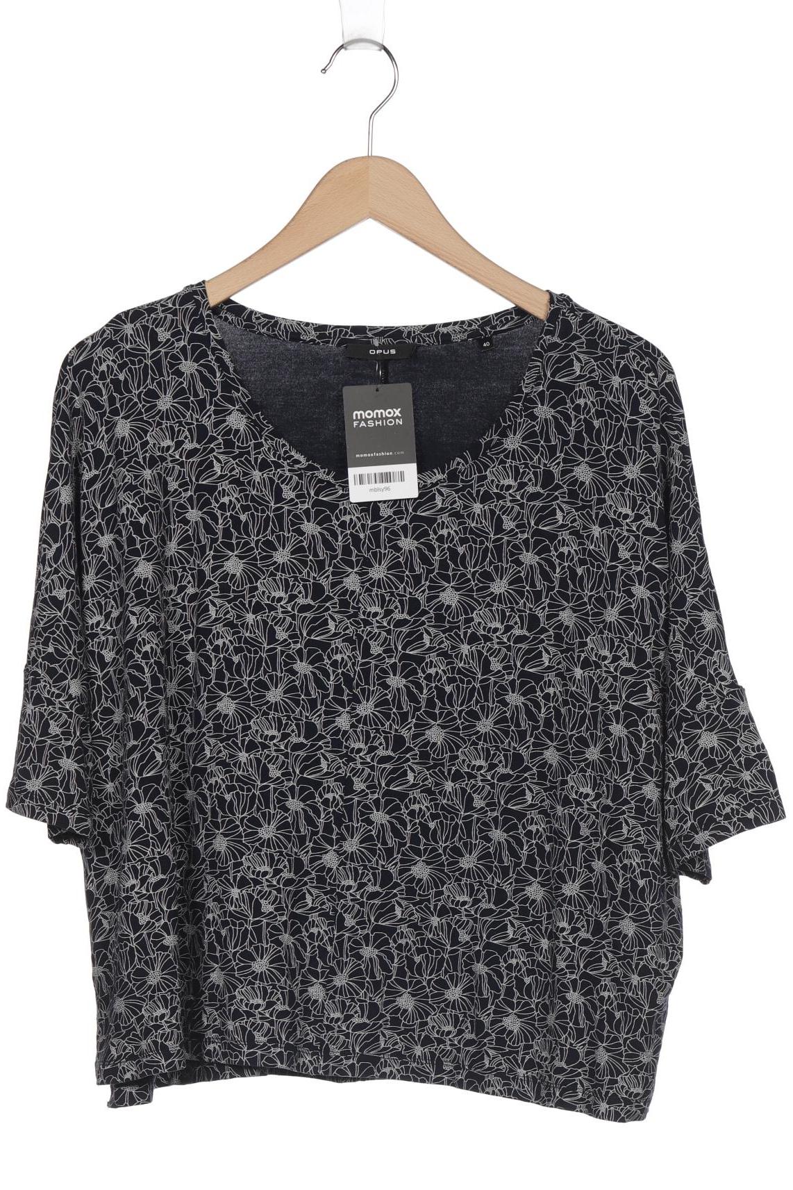 

Opus Damen T-Shirt, marineblau