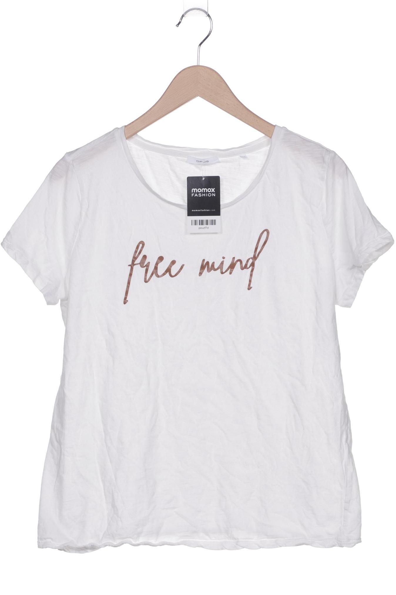 

Opus Damen T-Shirt, weiß, Gr. 44