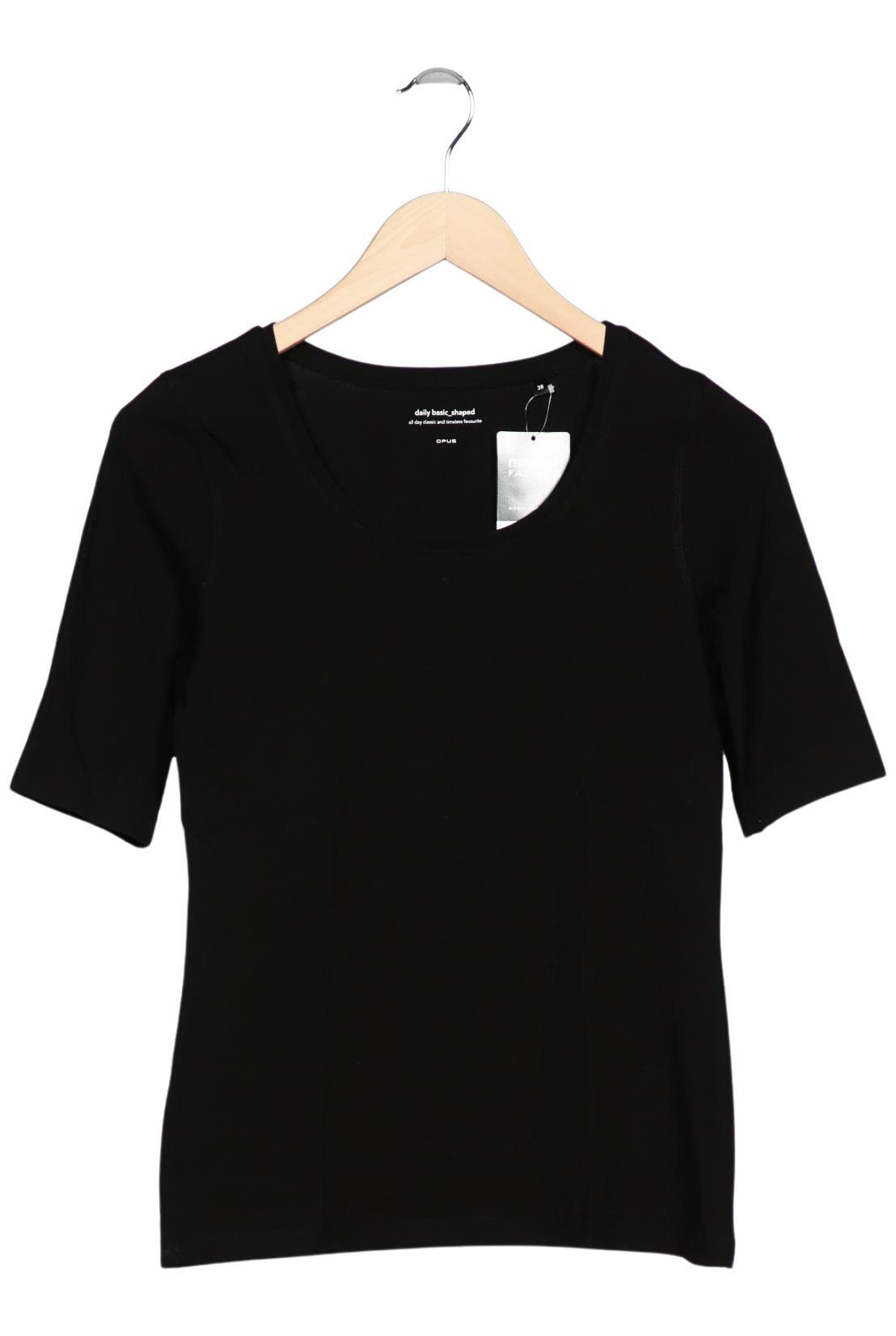 

Opus Damen T-Shirt, schwarz, Gr. 38