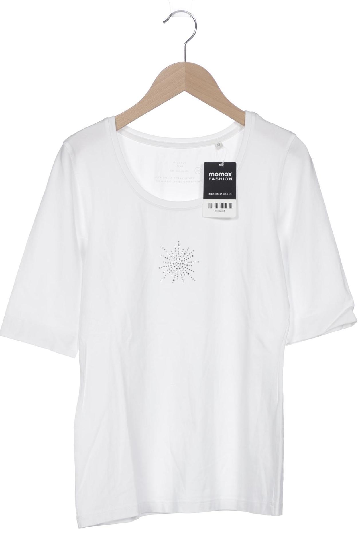 

Opus Damen T-Shirt, weiß, Gr. 36
