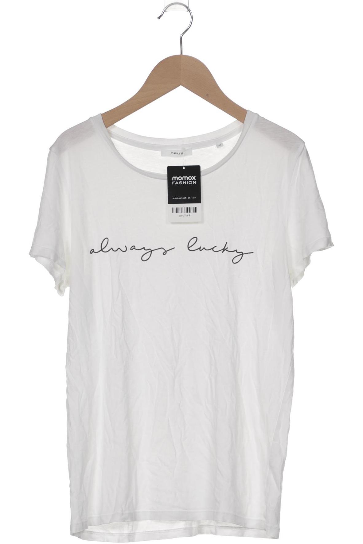 

Opus Damen T-Shirt, weiß, Gr. 38