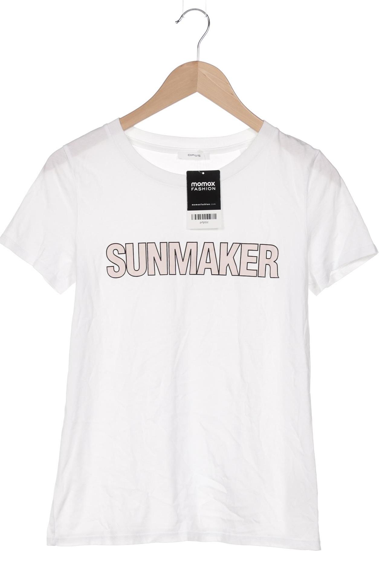 

Opus Damen T-Shirt, weiß, Gr. 36
