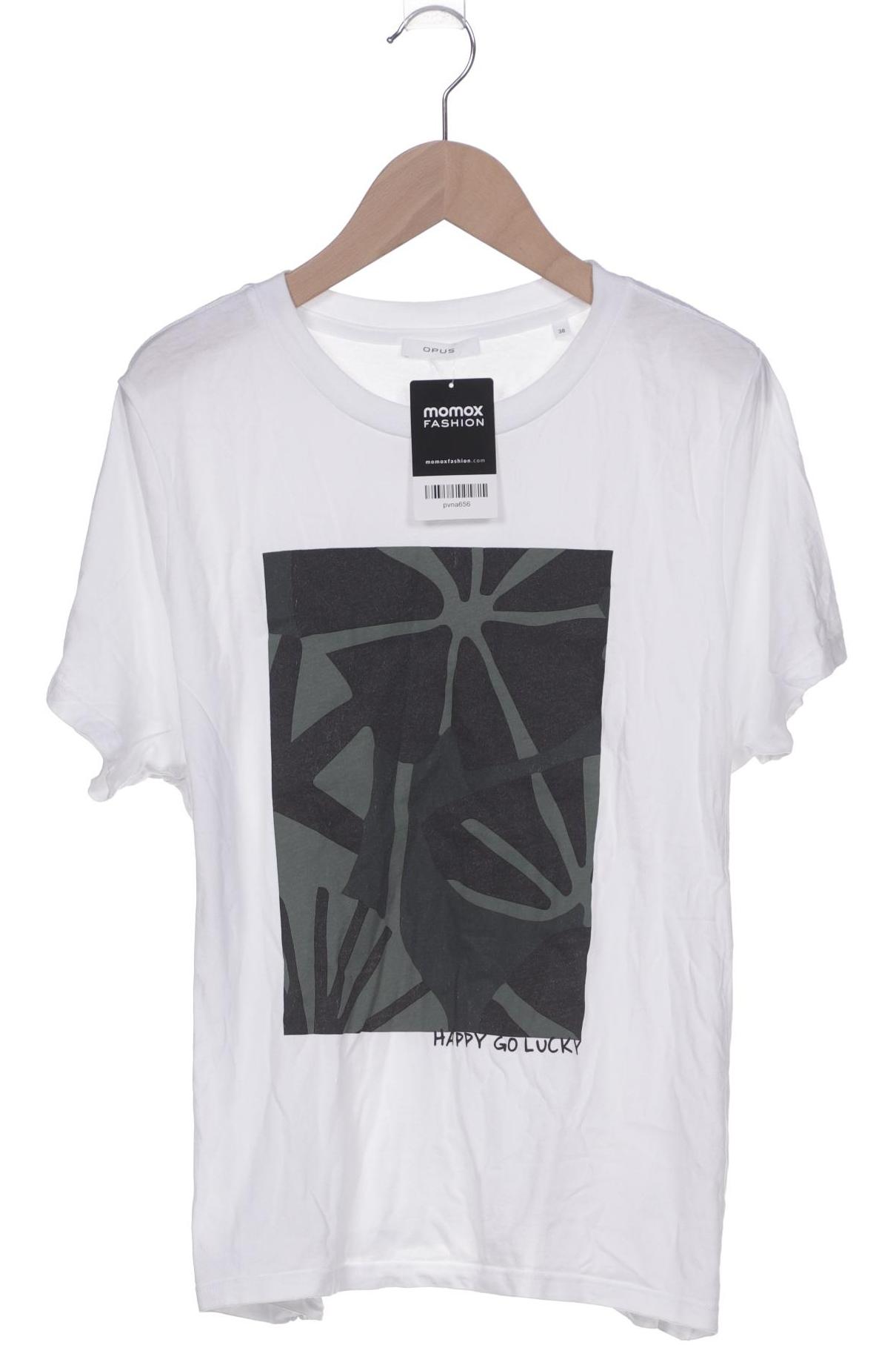 

Opus Damen T-Shirt, weiß, Gr. 38