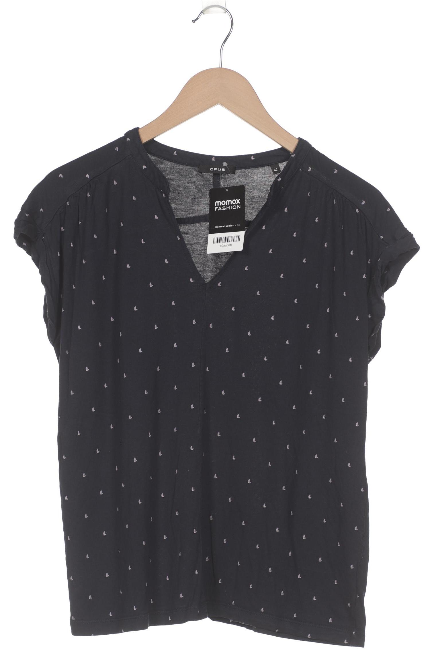

Opus Damen T-Shirt, marineblau, Gr. 42