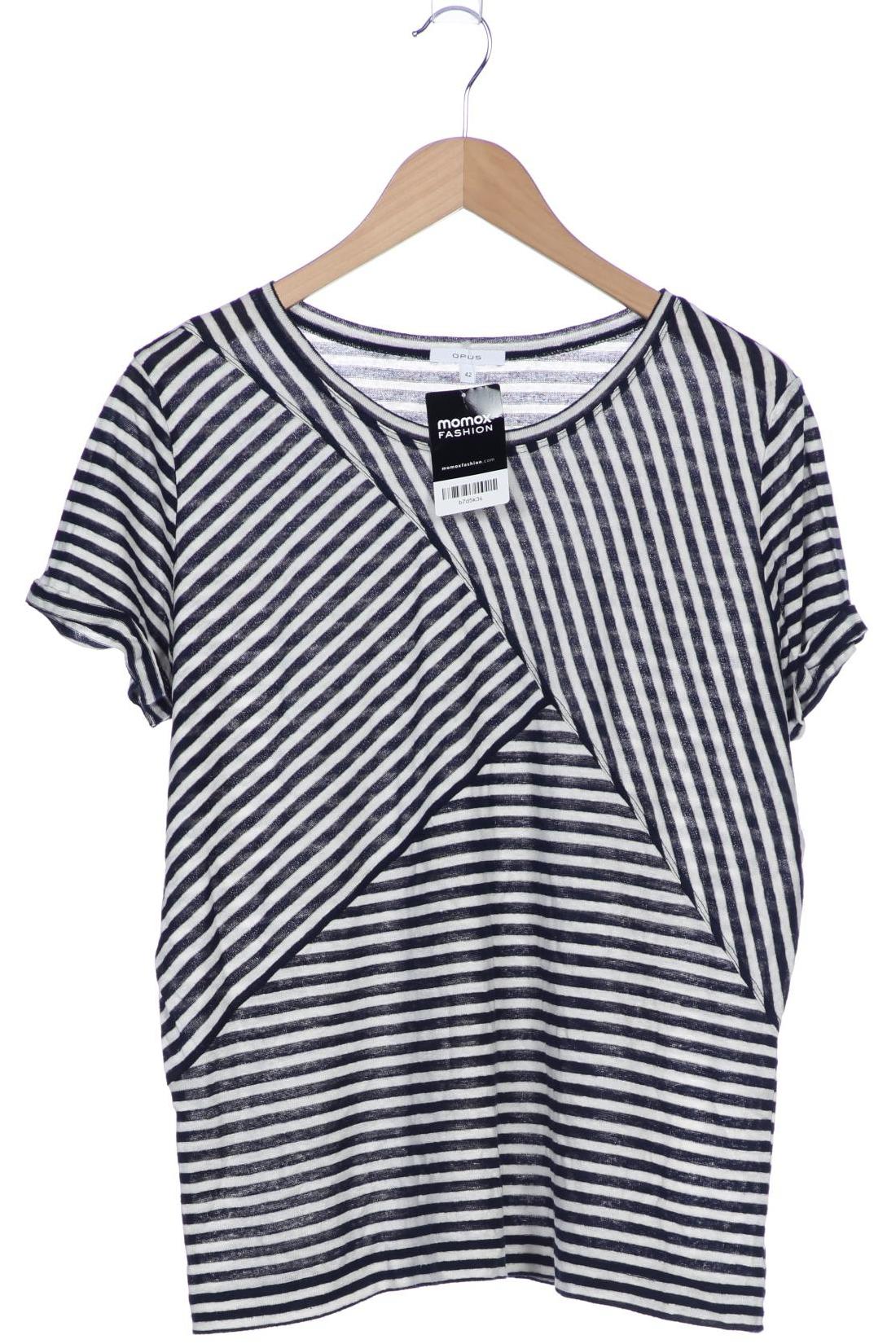 

Opus Damen T-Shirt, marineblau, Gr. 42