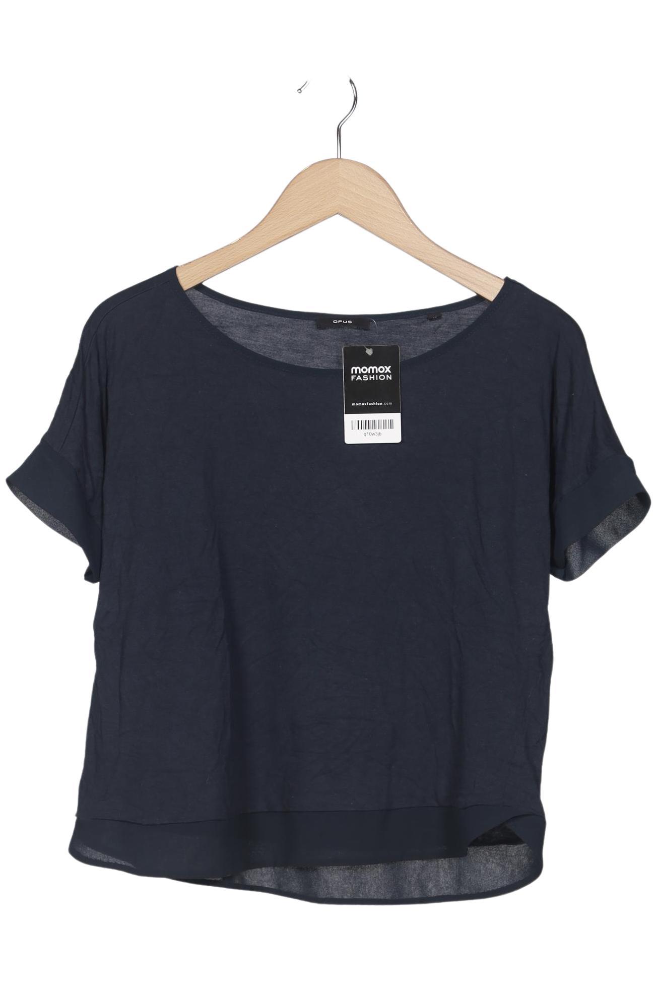 

Opus Damen T-Shirt, marineblau, Gr. 36