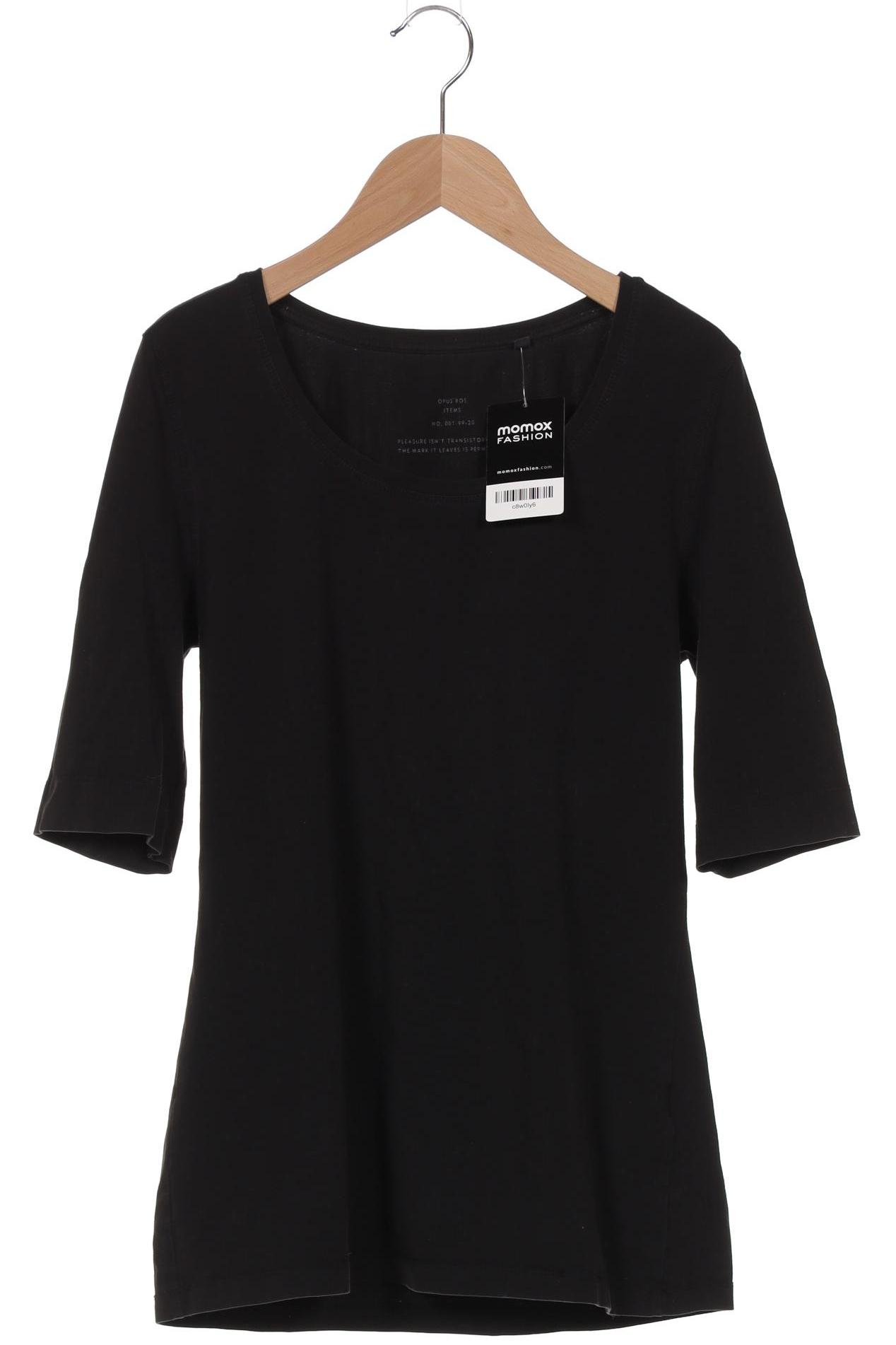 

Opus Damen T-Shirt, schwarz, Gr. 42
