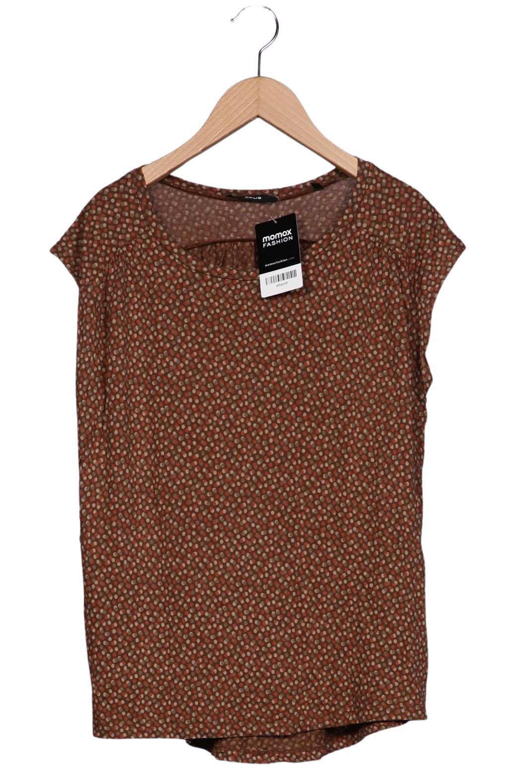 

Opus Damen T-Shirt, braun, Gr. 38