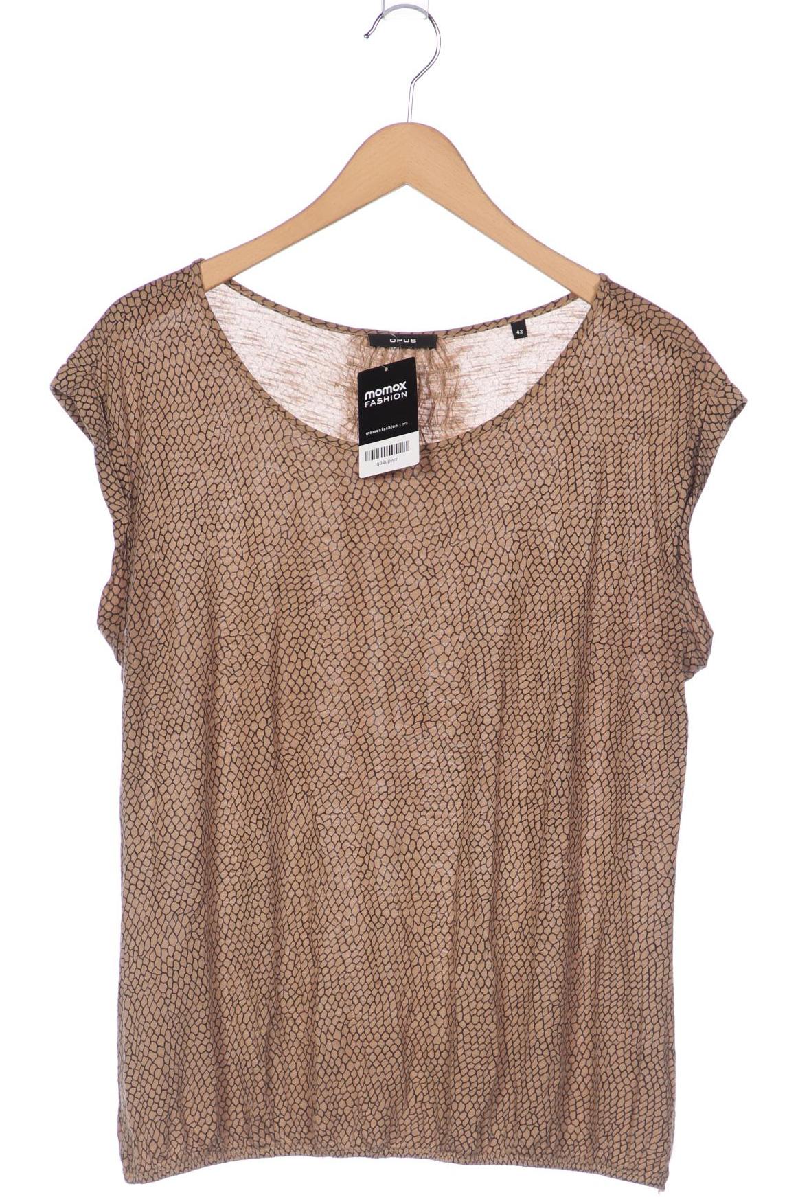 

Opus Damen T-Shirt, beige, Gr. 42