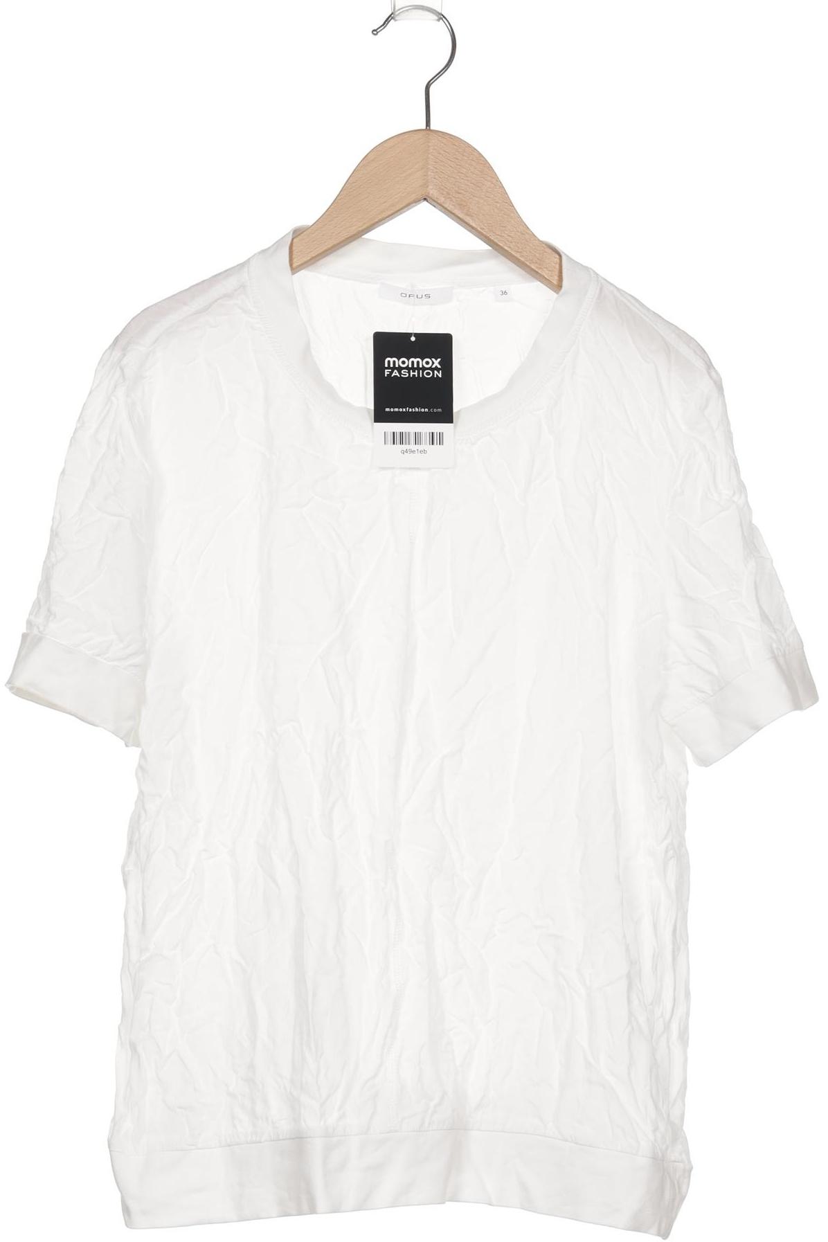 

Opus Damen T-Shirt, weiß, Gr. 36