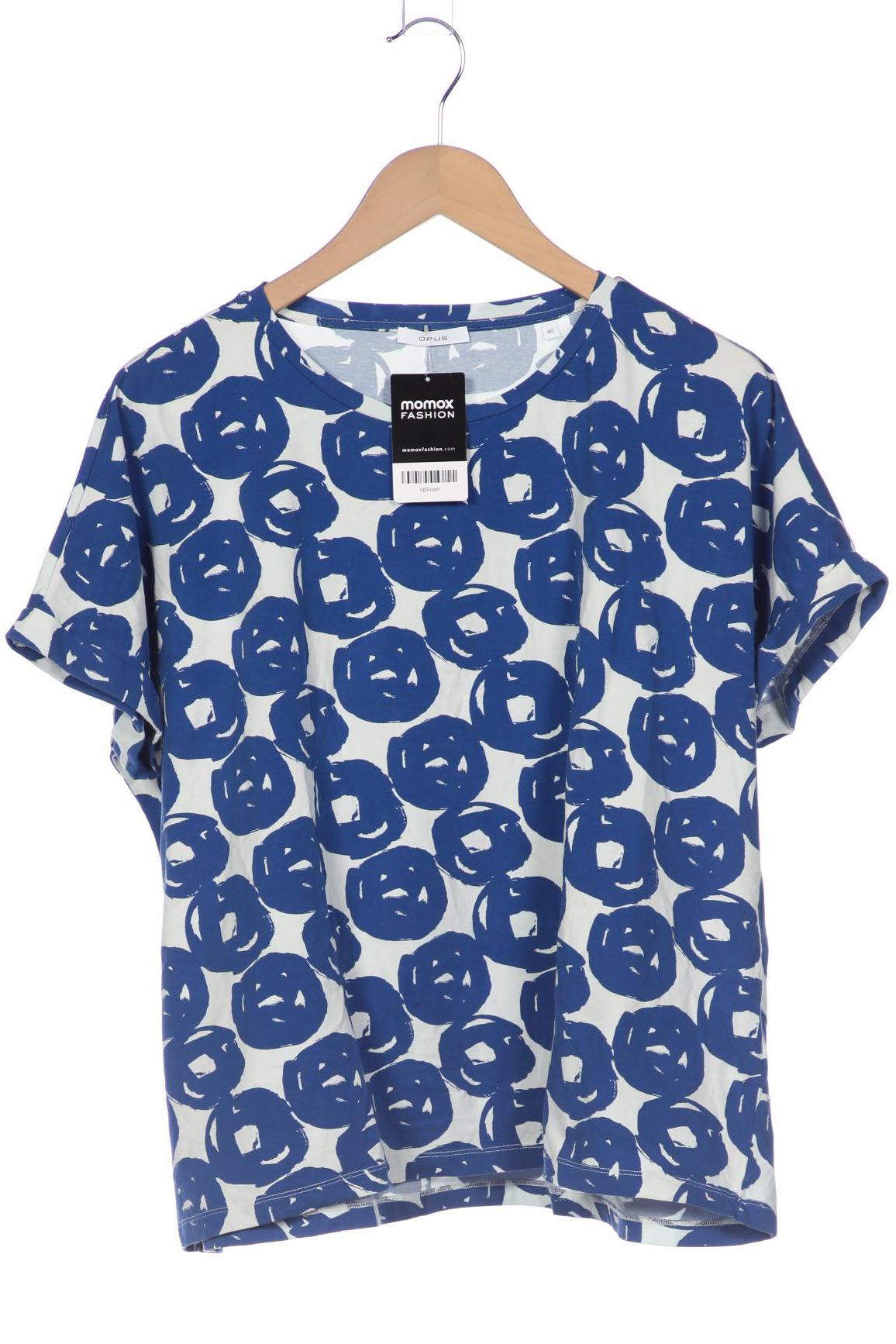 

Opus Damen T-Shirt, blau, Gr. 40