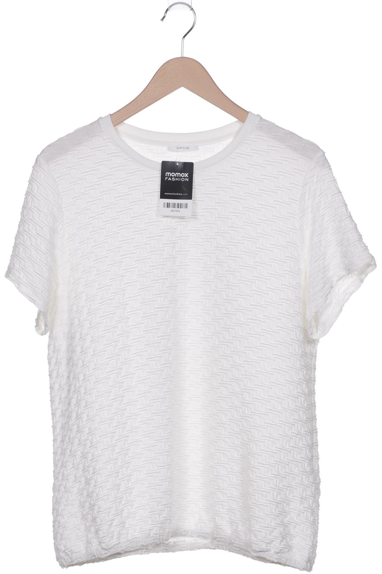 

Opus Damen T-Shirt, weiß, Gr. 44