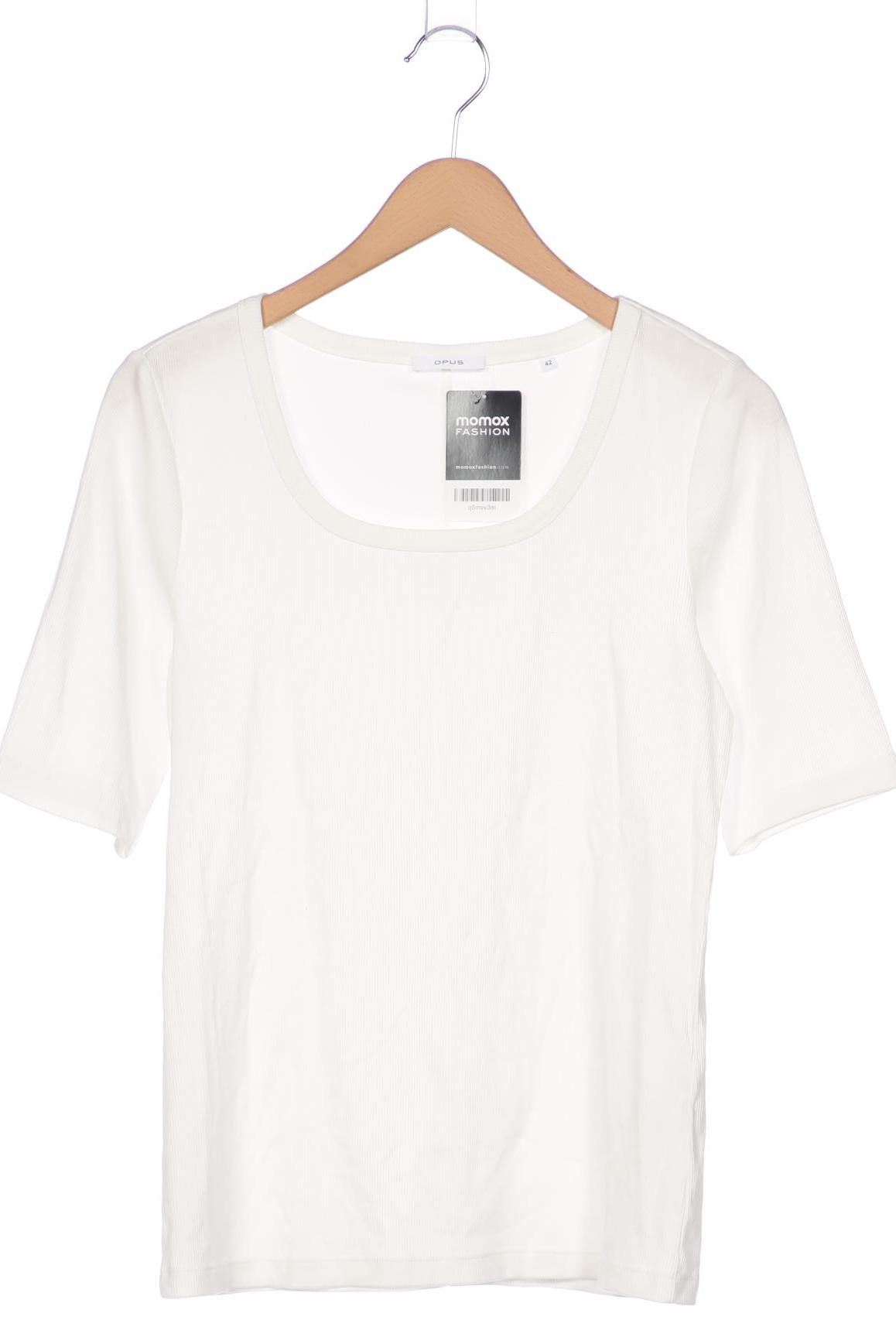 

Opus Damen T-Shirt, weiß, Gr. 42