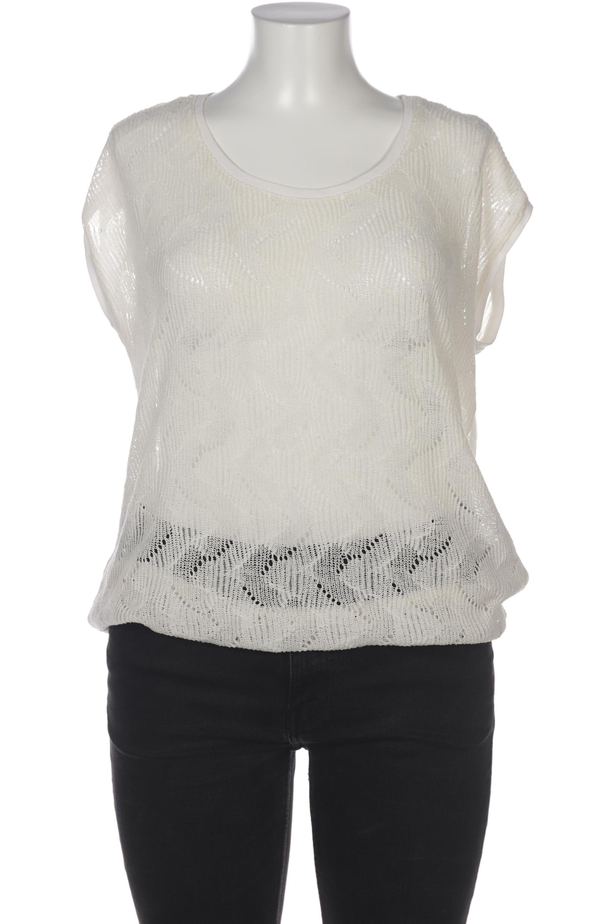 

Opus Damen T-Shirt, cremeweiß, Gr. 42