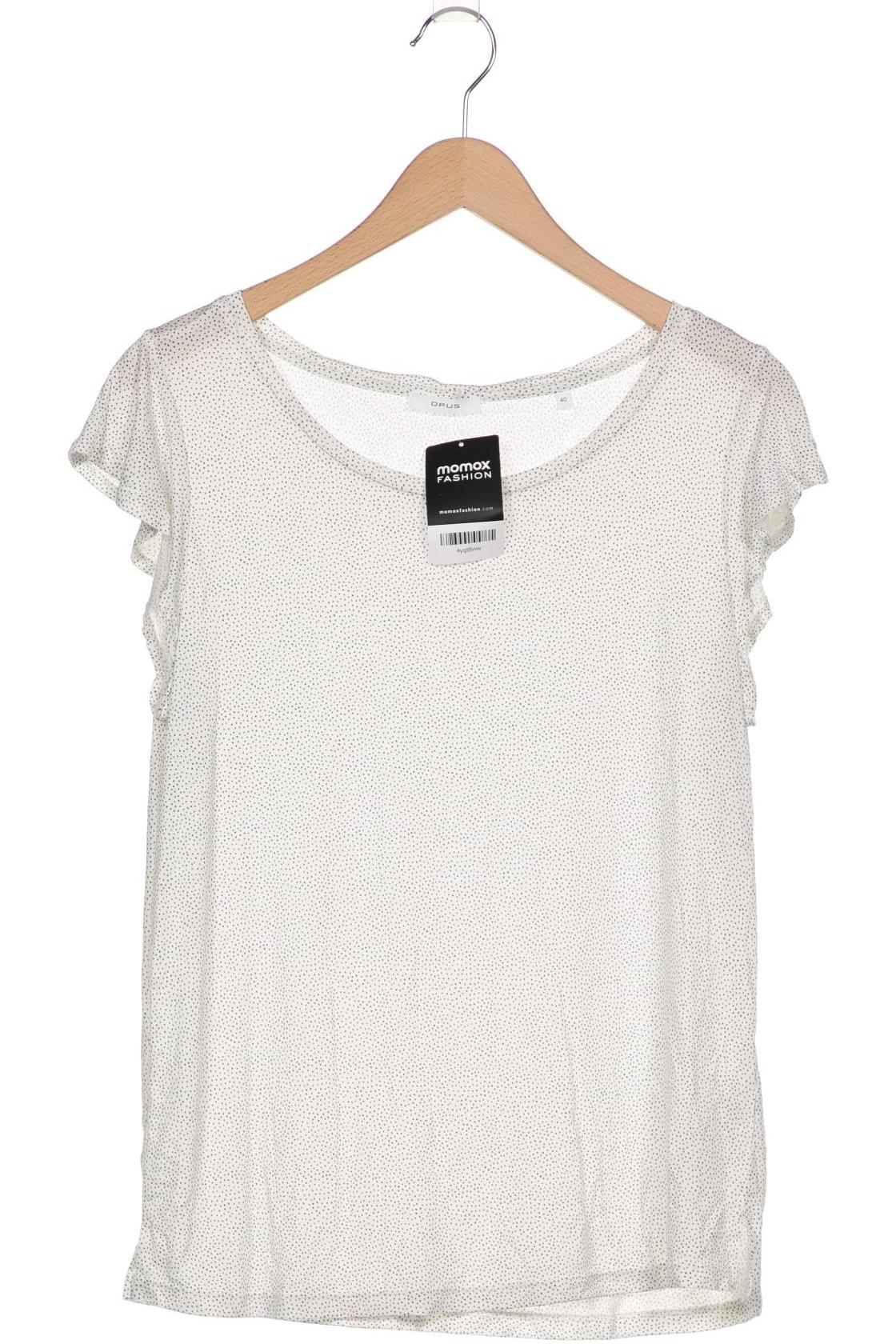

Opus Damen T-Shirt, weiß, Gr. 40