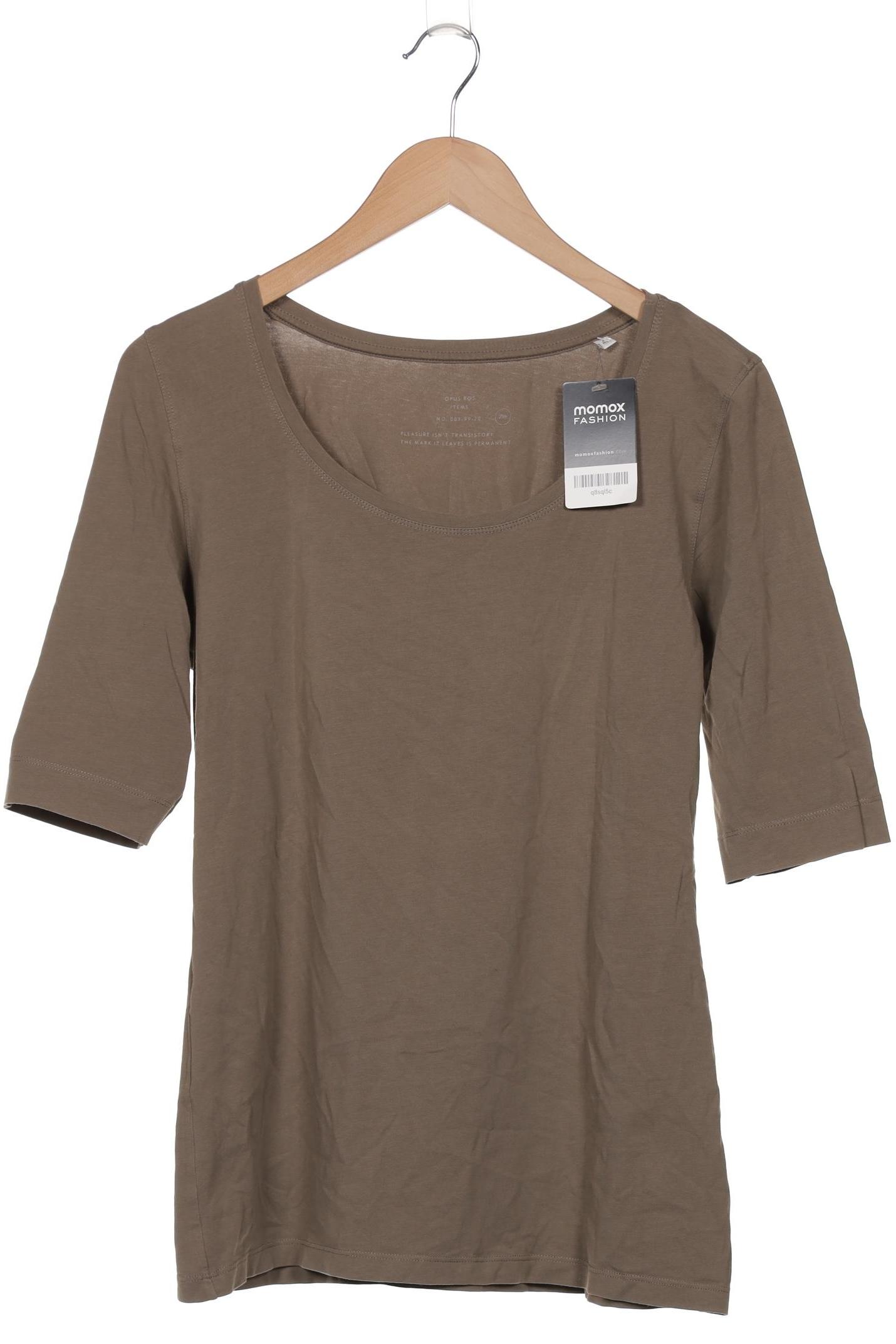 

Opus Damen T-Shirt, braun, Gr. 42