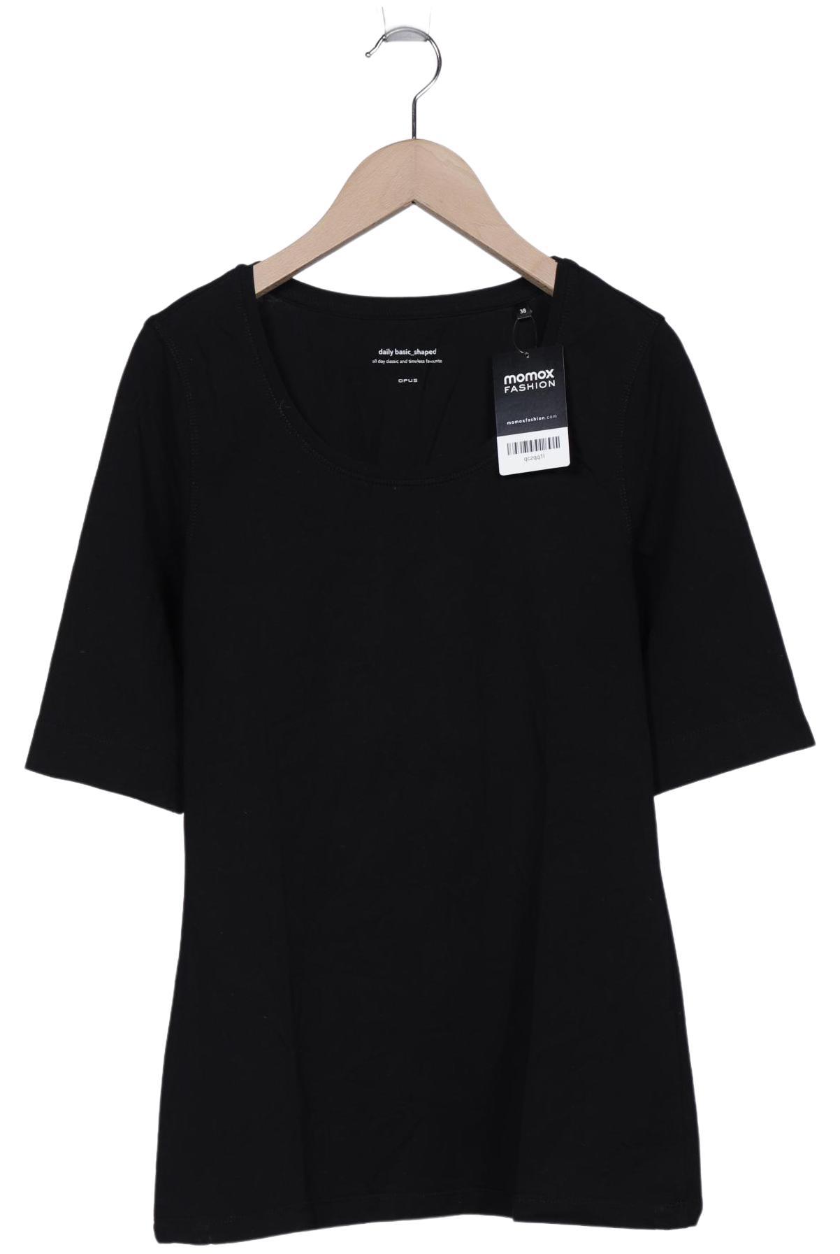 

Opus Damen T-Shirt, schwarz, Gr. 38