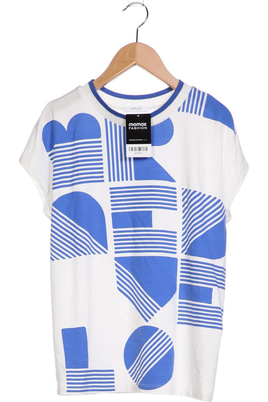 

Opus Damen T-Shirt, weiß, Gr. 36