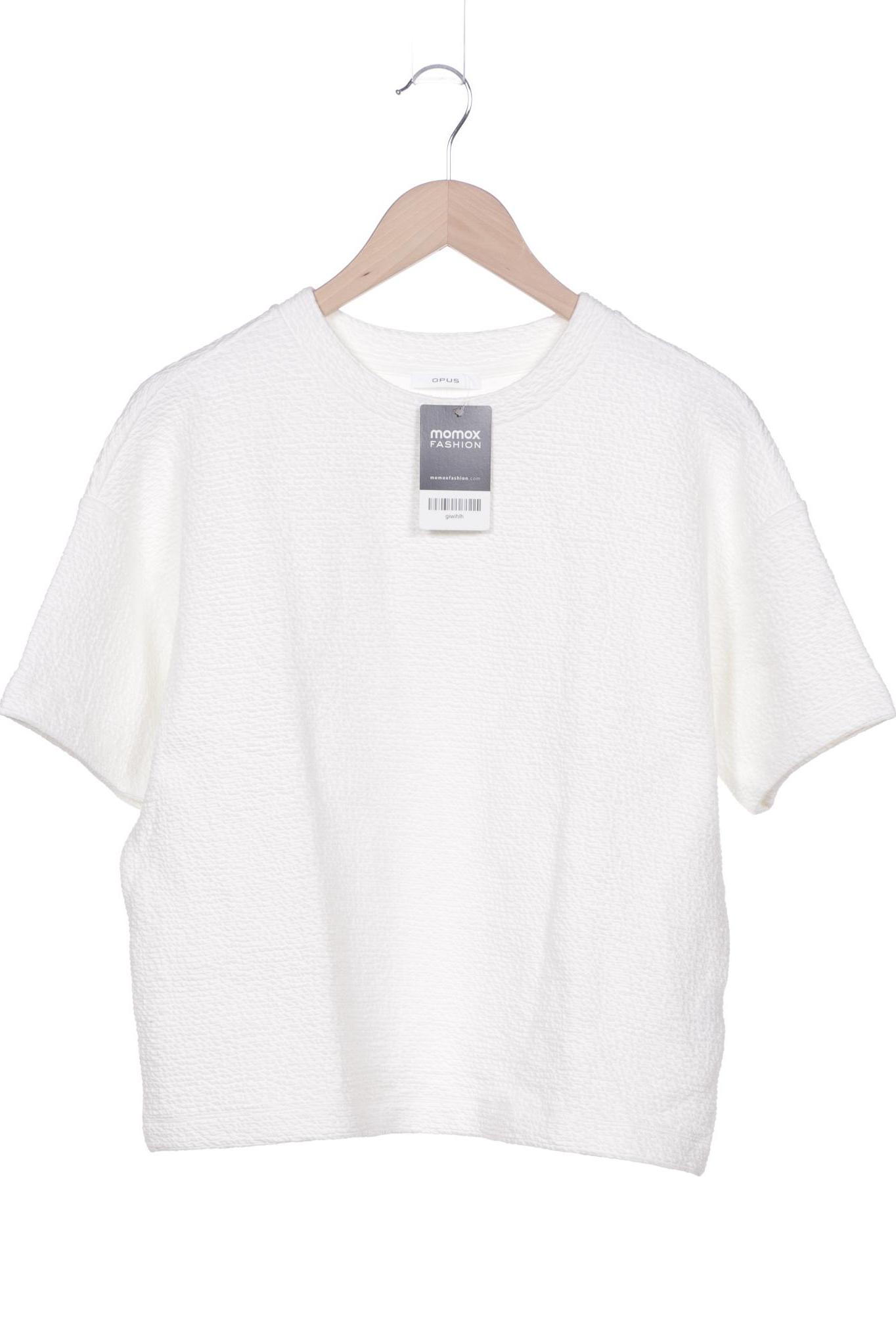 

Opus Damen T-Shirt, weiß, Gr. 36