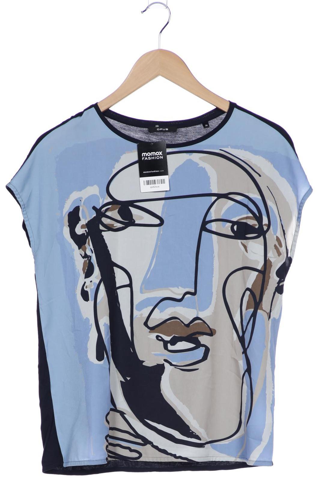 

Opus Damen T-Shirt, blau, Gr. 36