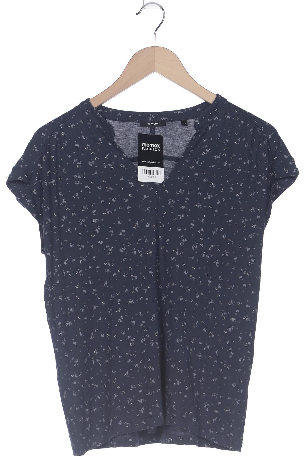 

Opus Damen T-Shirt, marineblau, Gr. 40